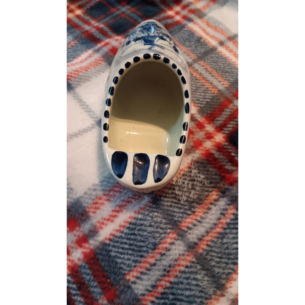 Vintage Delfts Blue Holland Handpainted Dutch Clog