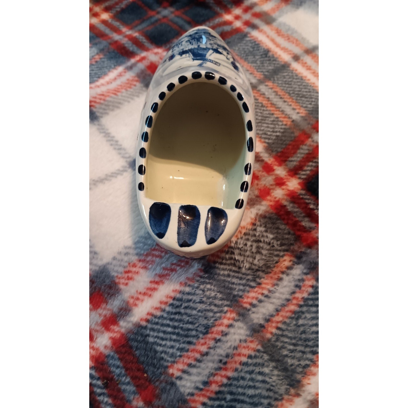 Vintage Delfts Blue Holland Handpainted Dutch Clog