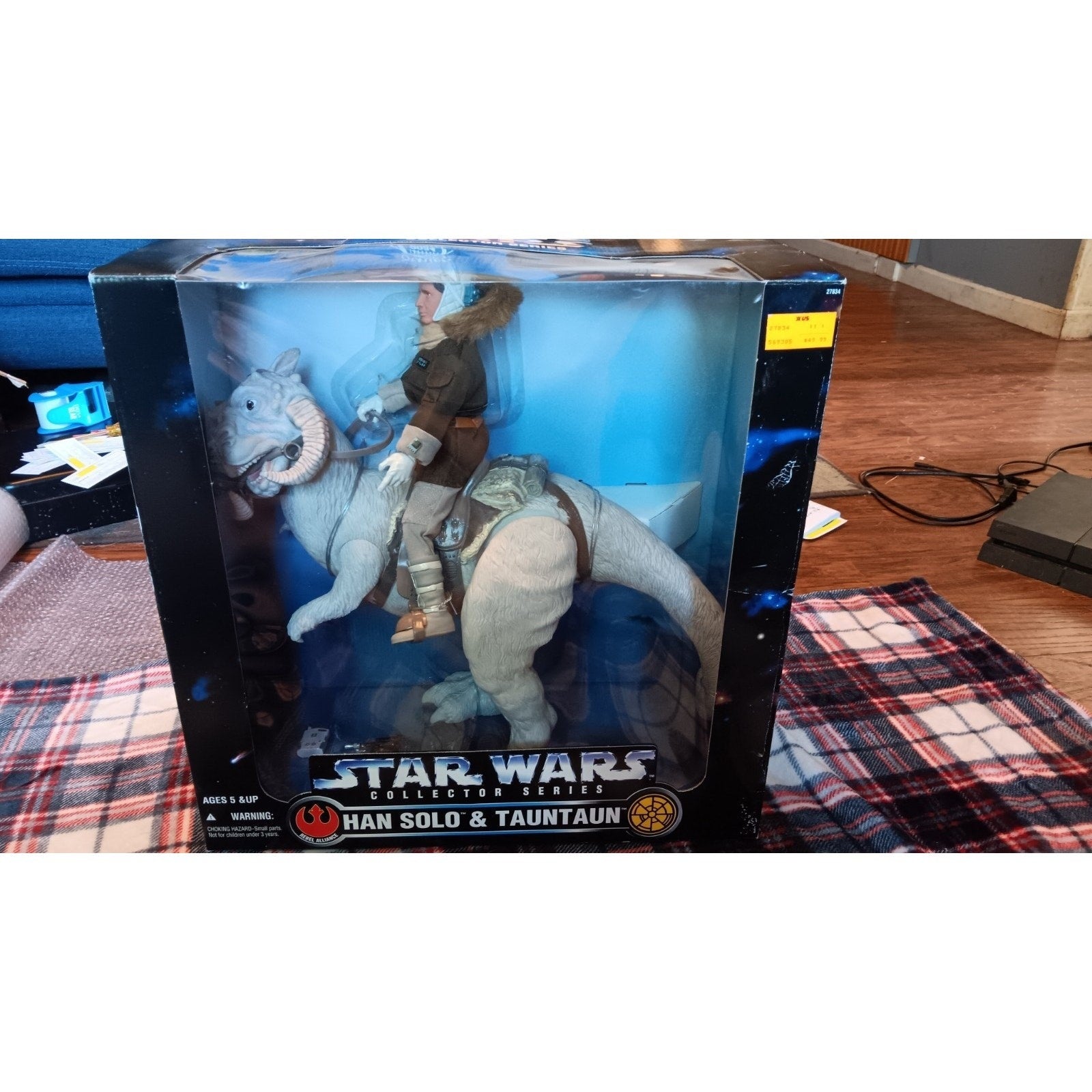 Star Wars 1997 Collectors Series 12" Han Solo Tauntaun Kenner NIB SEALED