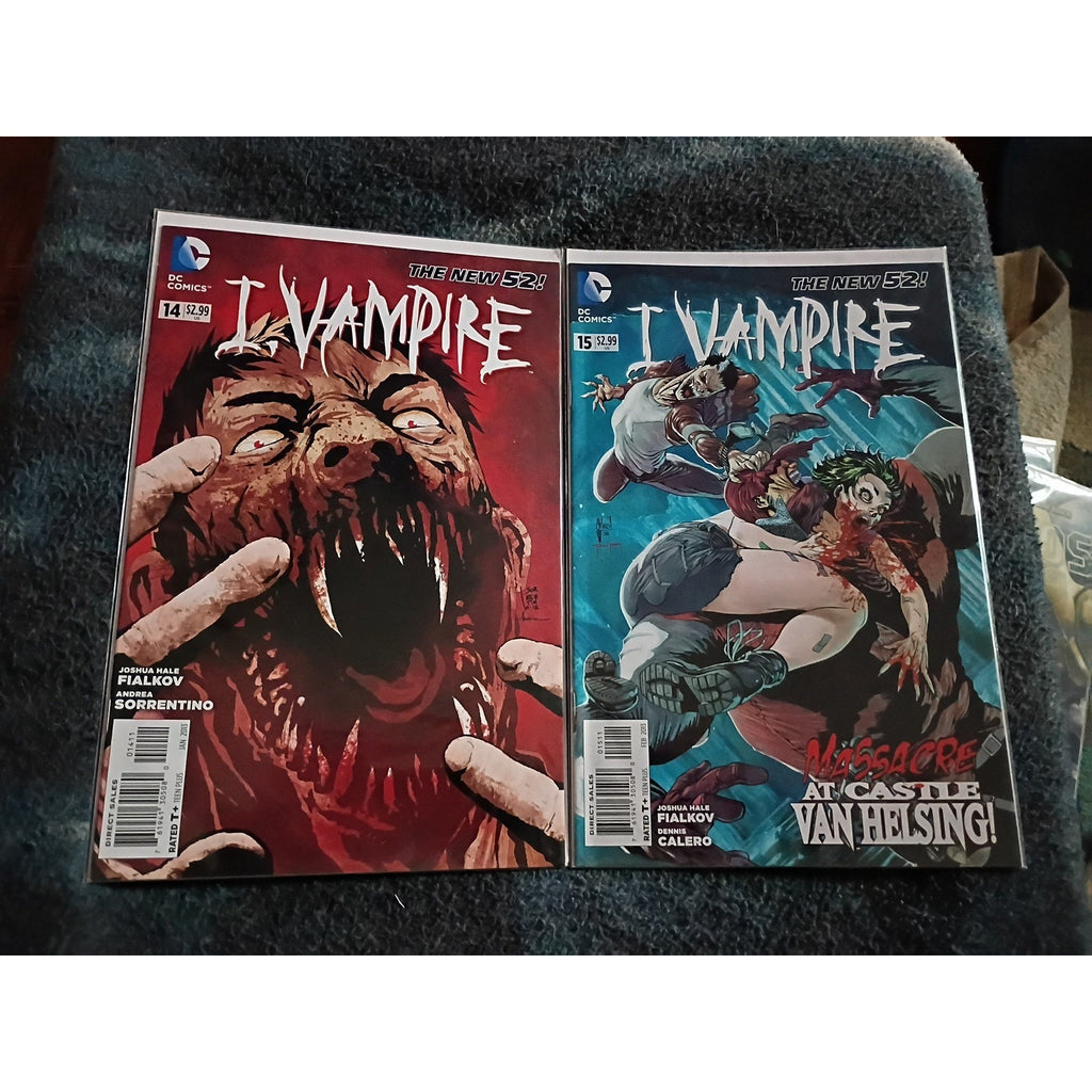 DC Comics I, Vampire Vol. 1 (2011) #0-19 Complete Series Lot Of 20 VF To NM