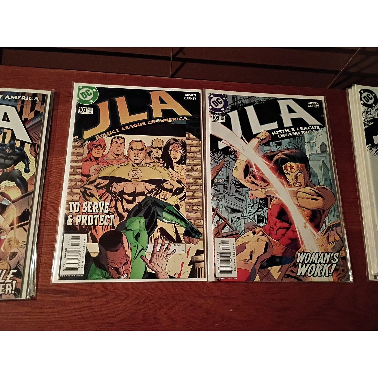 JLA #94-114: 11 issue lot DC COMICS 2004. VF To NM Superman Batman High Grade