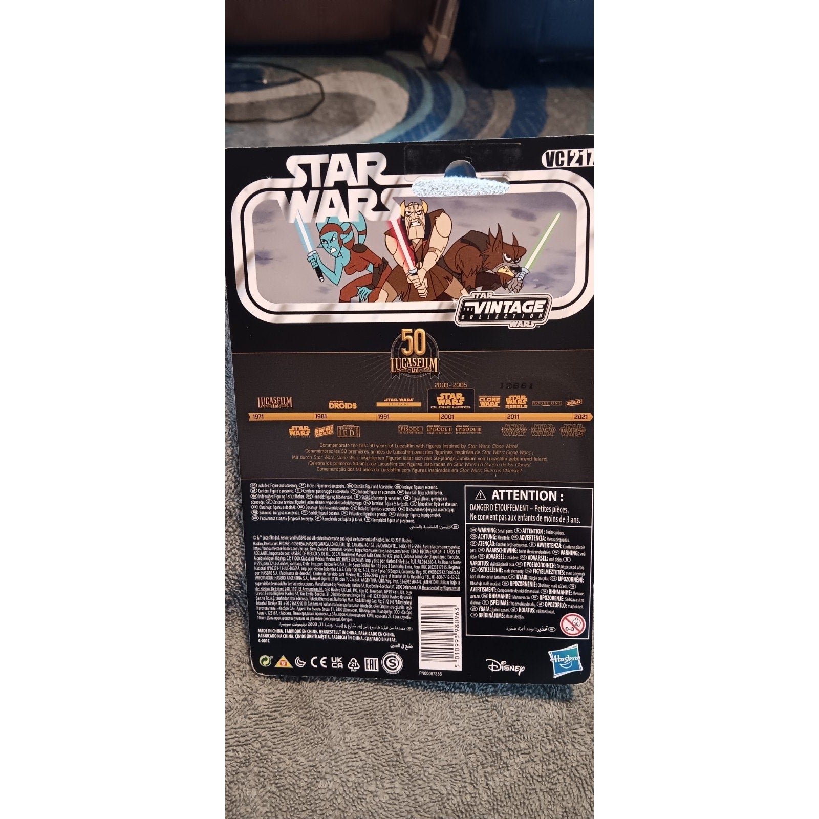 Star Wars The Vintage Collection Aayla Secura The Clone Wars 3.75" Figure