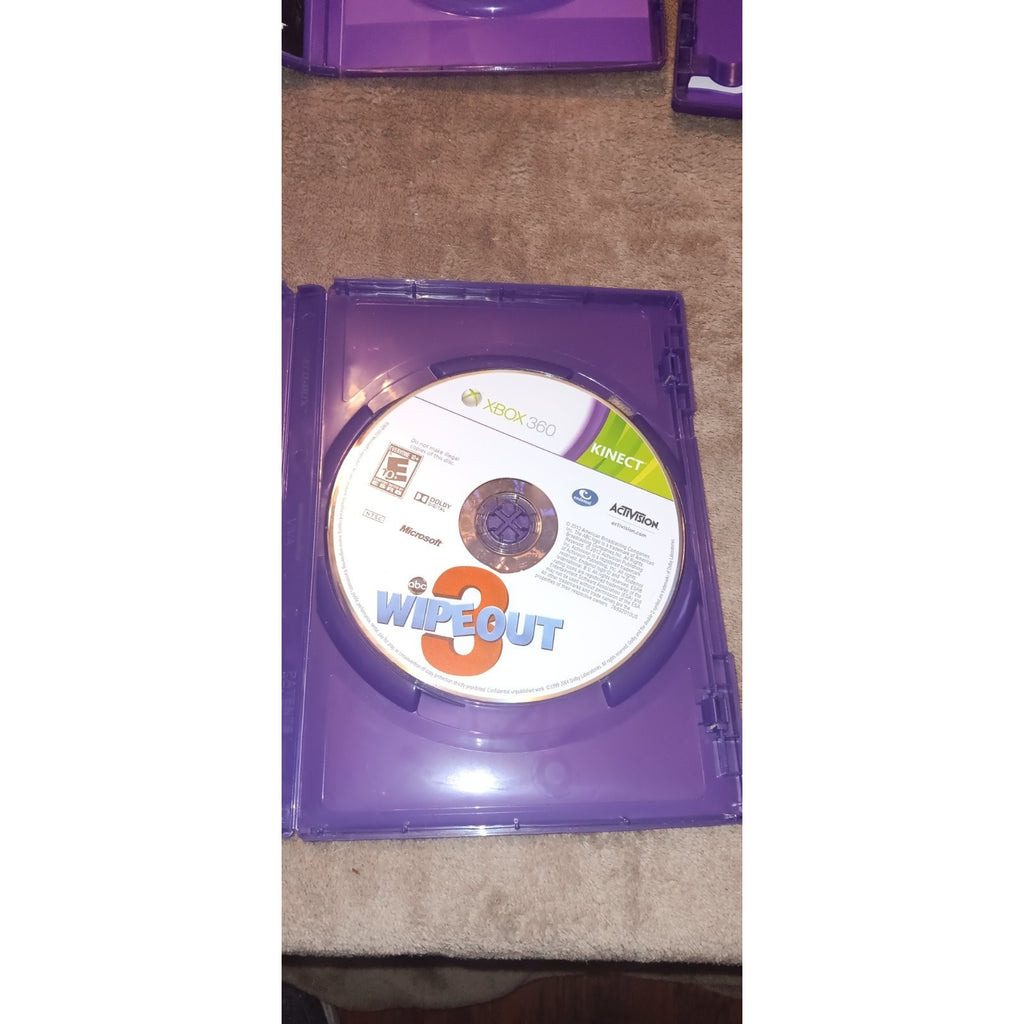 Lot of 8 XBOX 360 Kinect Games Including Just Dance Disney Joy Ride