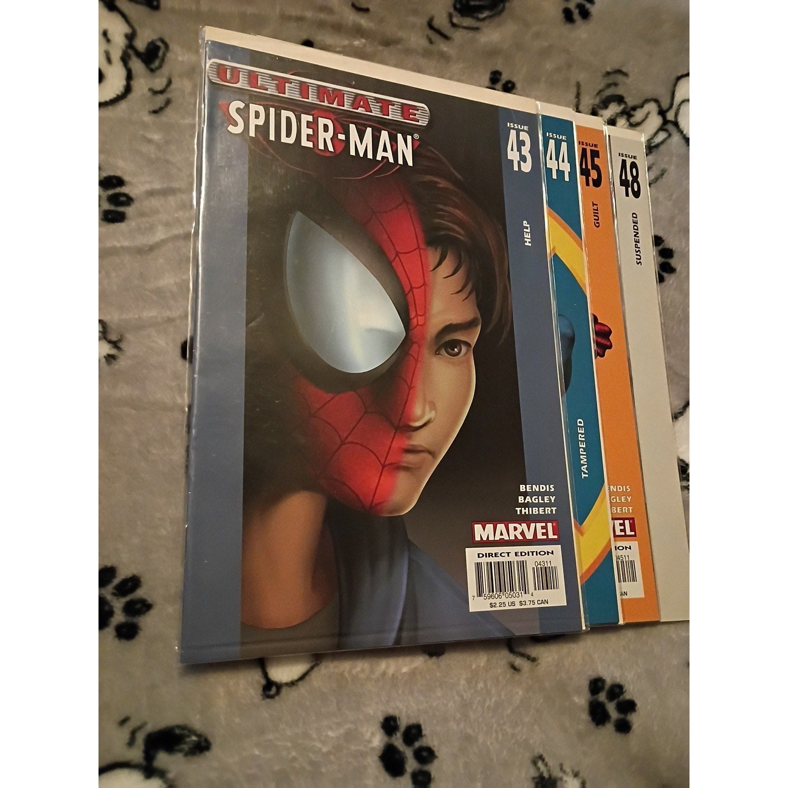 Ultimate Spider-Man #25, 37, 38, 39, 42, 43, 44, 45,48 Lot Of 9 Marvel Vf To NM