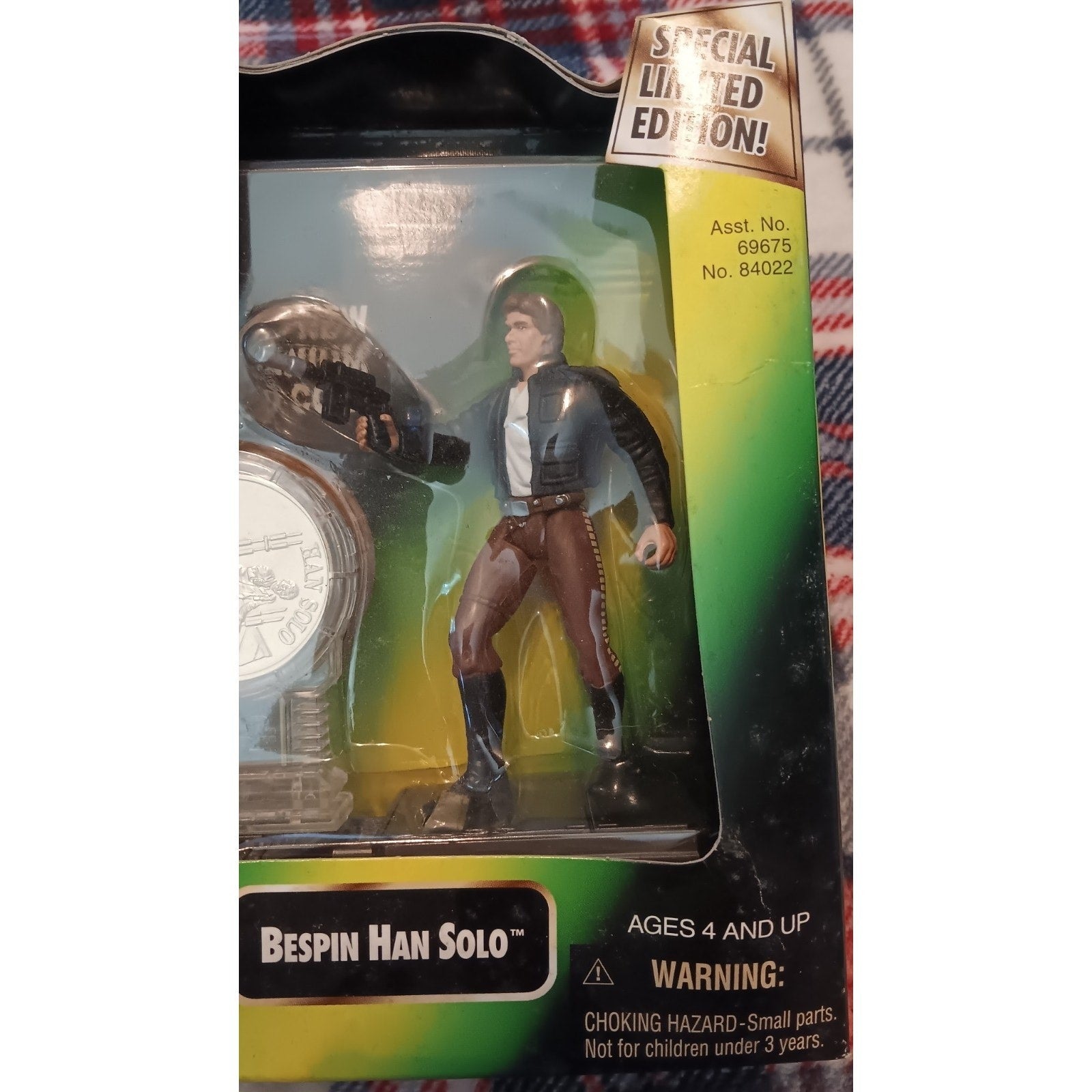 Star Wars: 1997 The Power of the Force: Bespin Han Solo Coin Collection NIP