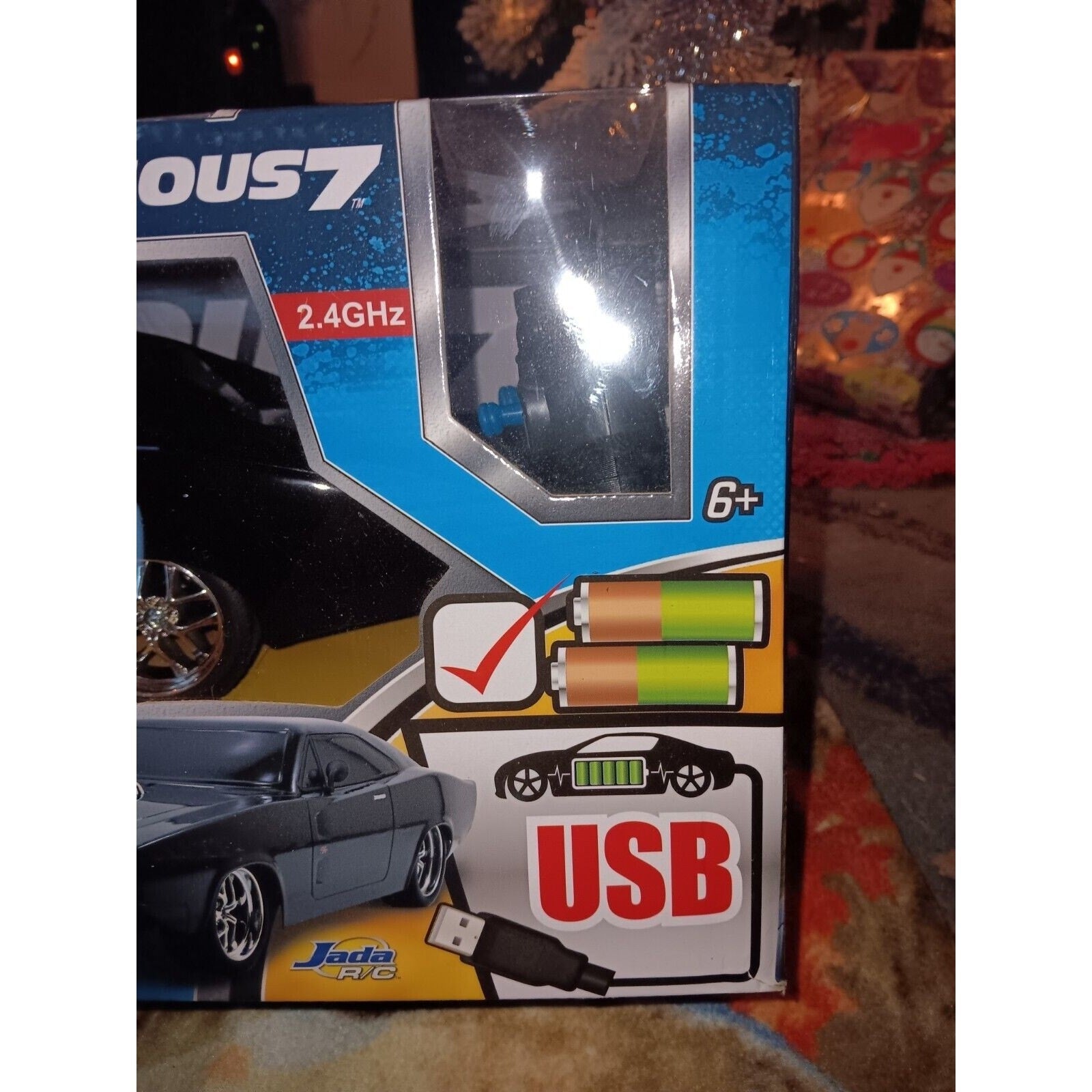 Jada Fast and Furious Dom's 1970 Dodge Charger R/T 1/24 Furious 7 Nib