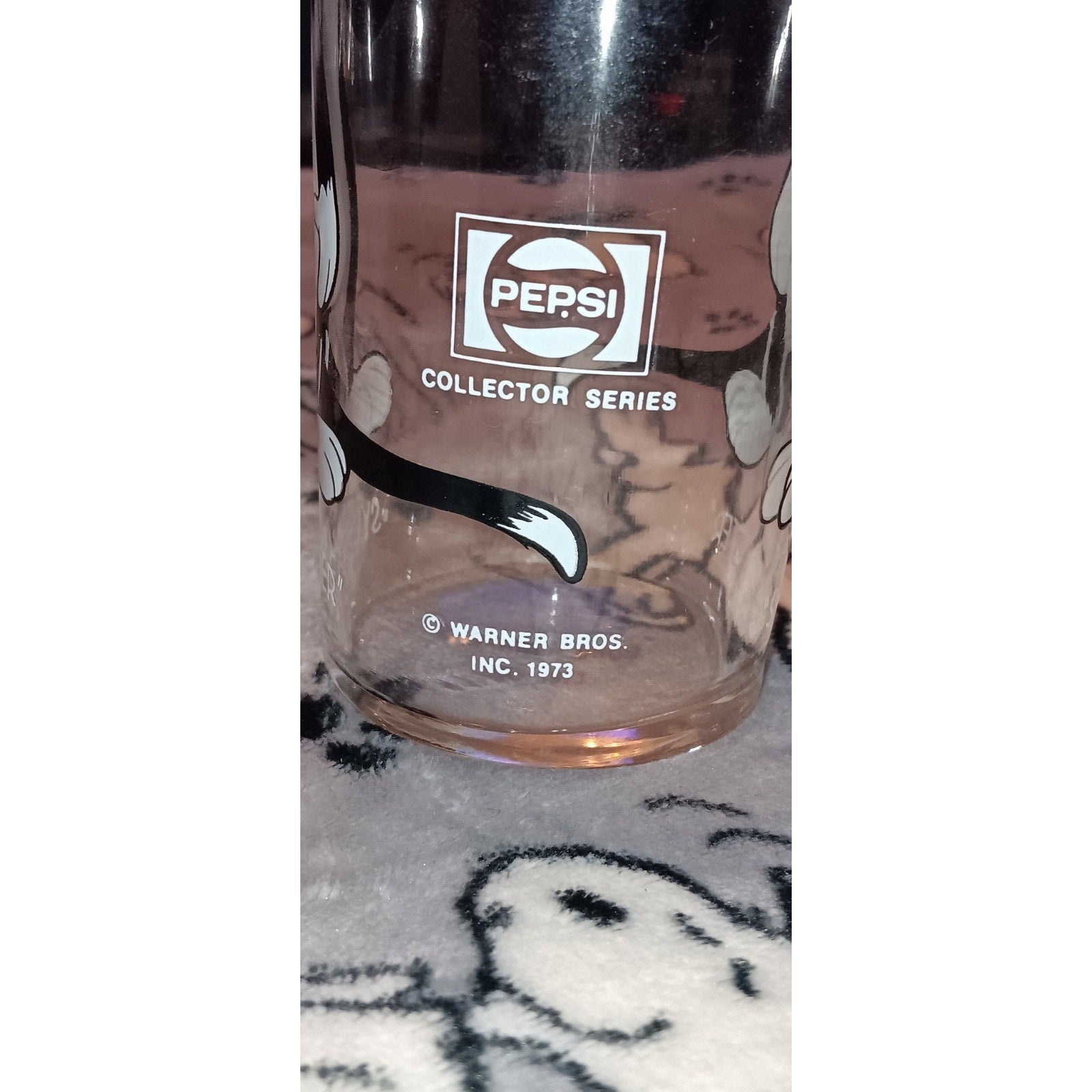 Sylvester Drinking Glass Warner Bros. 1973 Pepsi Collector Series