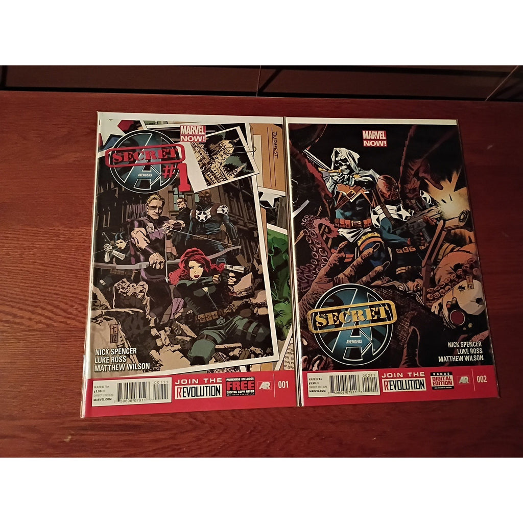 Marvel Comics SECRET AVENGERS (VOL 2) COMPLETE Run # 1-14 Lot Of 14 VF/NM 2013