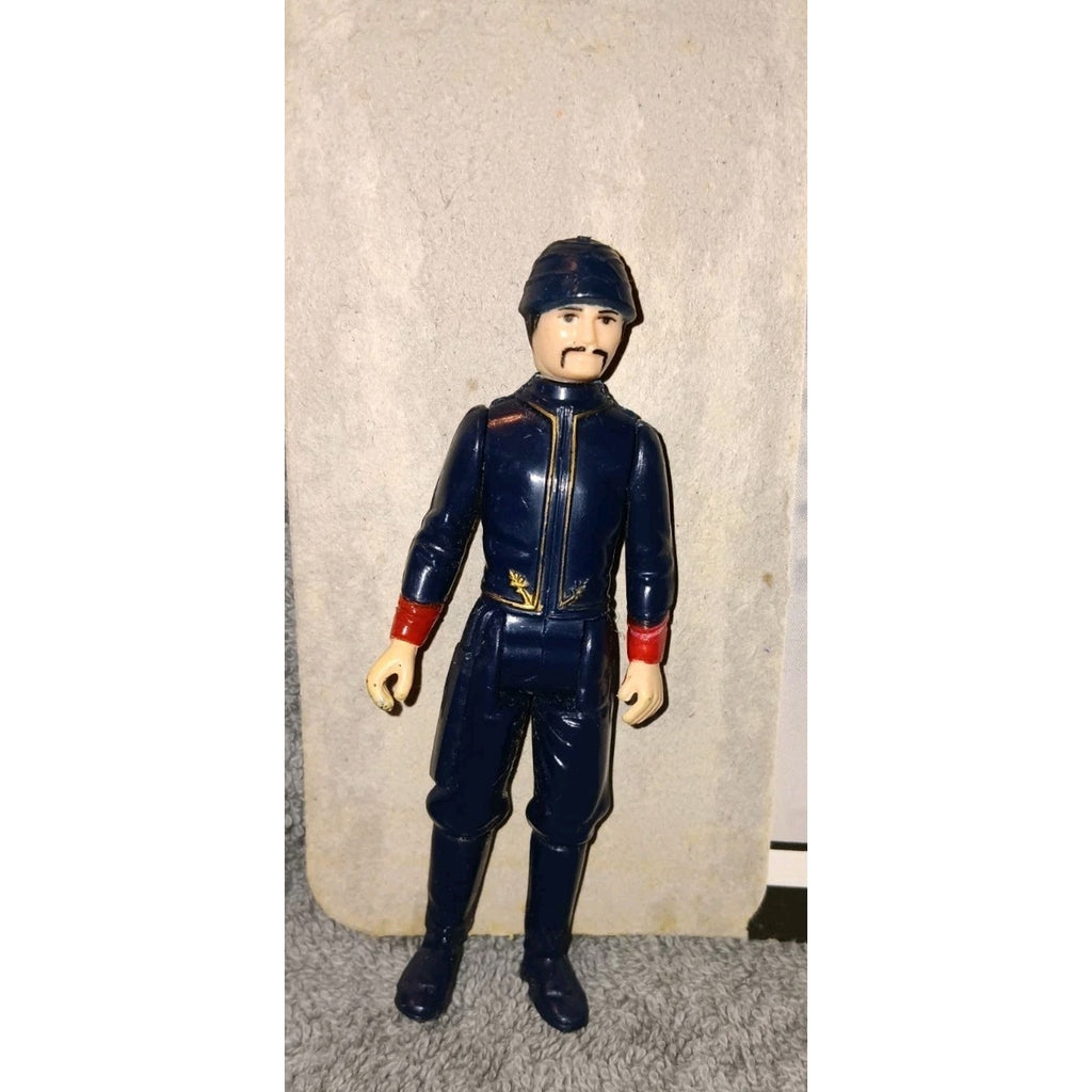 1980 Star Wars ESB Bespin Security Guard Back Card CUT Bubble Kenner Loose