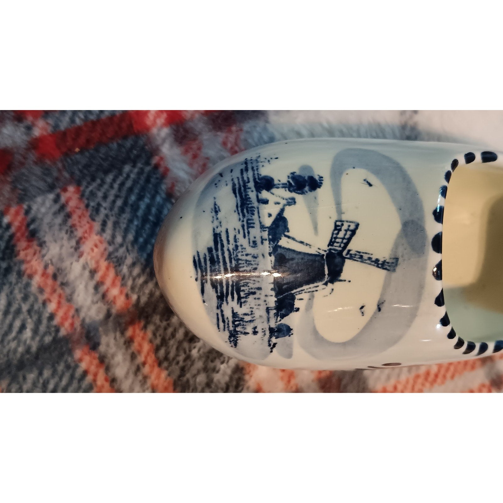 Vintage Delfts Blue Holland Handpainted Dutch Clog