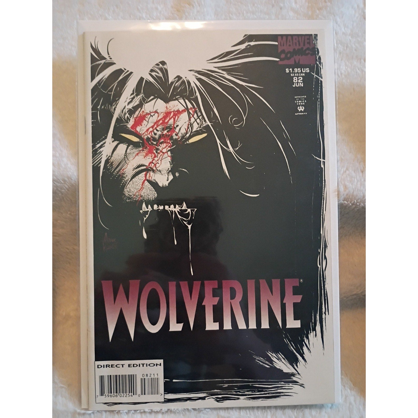 Wolverine #73, 82, 100 Key Kills Genesis Hologram Lot Of 3 Marvel NM High Grade