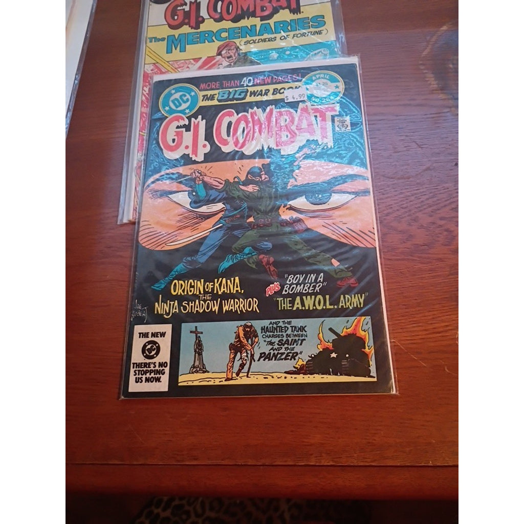 G.I. Combat Lot Of 15 #195-282 Haunted Tank 1976 DC Comics Low To Mid Grade