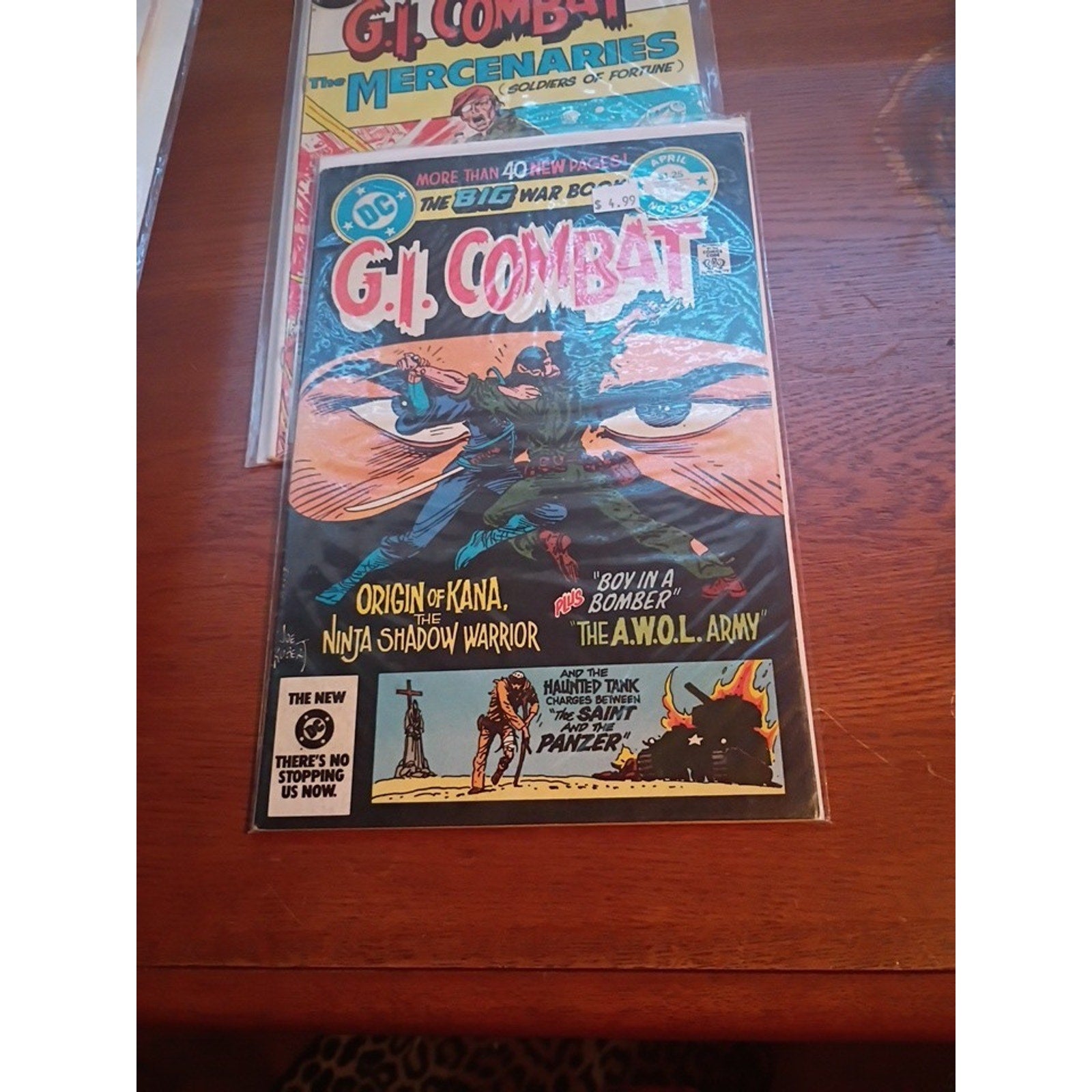 G.I. Combat Lot Of 15 #195-282 Haunted Tank 1976 DC Comics Low To Mid Grade