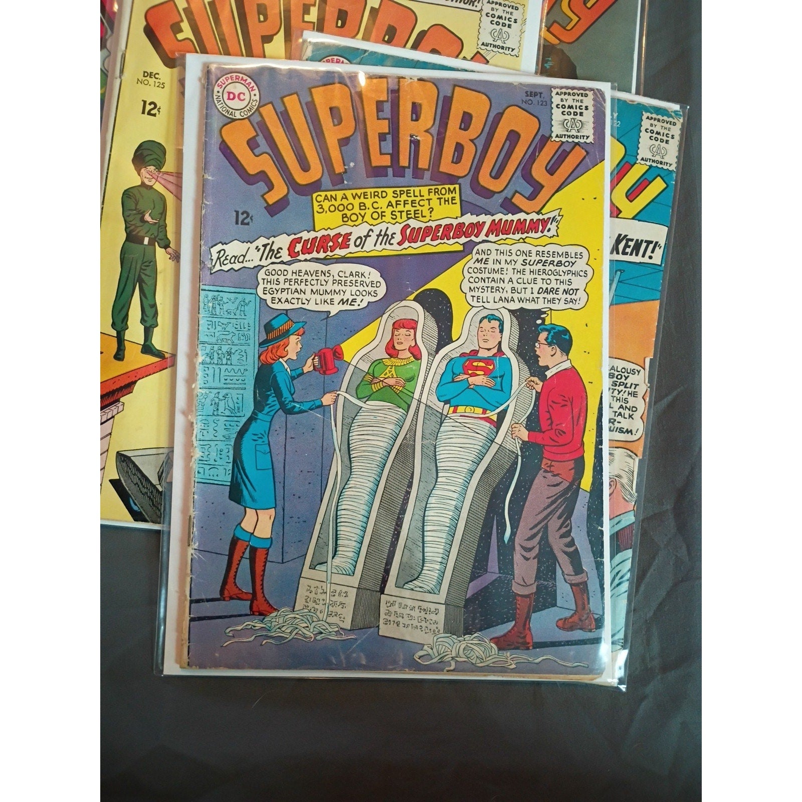 Superboy 122 123 125 127 148 158 159 Gd To Gd+ DC Comics 1965-12¢ To 15¢ Comics