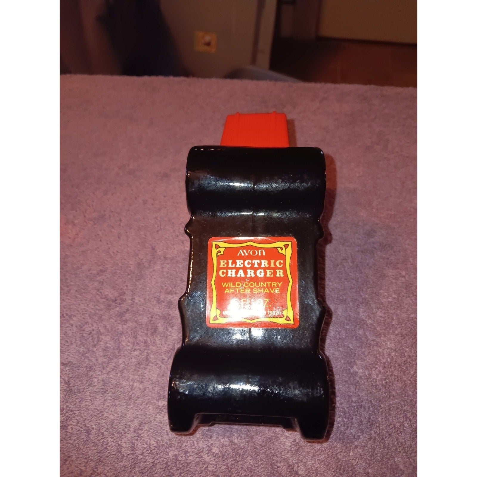 Vintage Avon Electric Charger Wild Country After Shave 5 oz. Full/Half Full