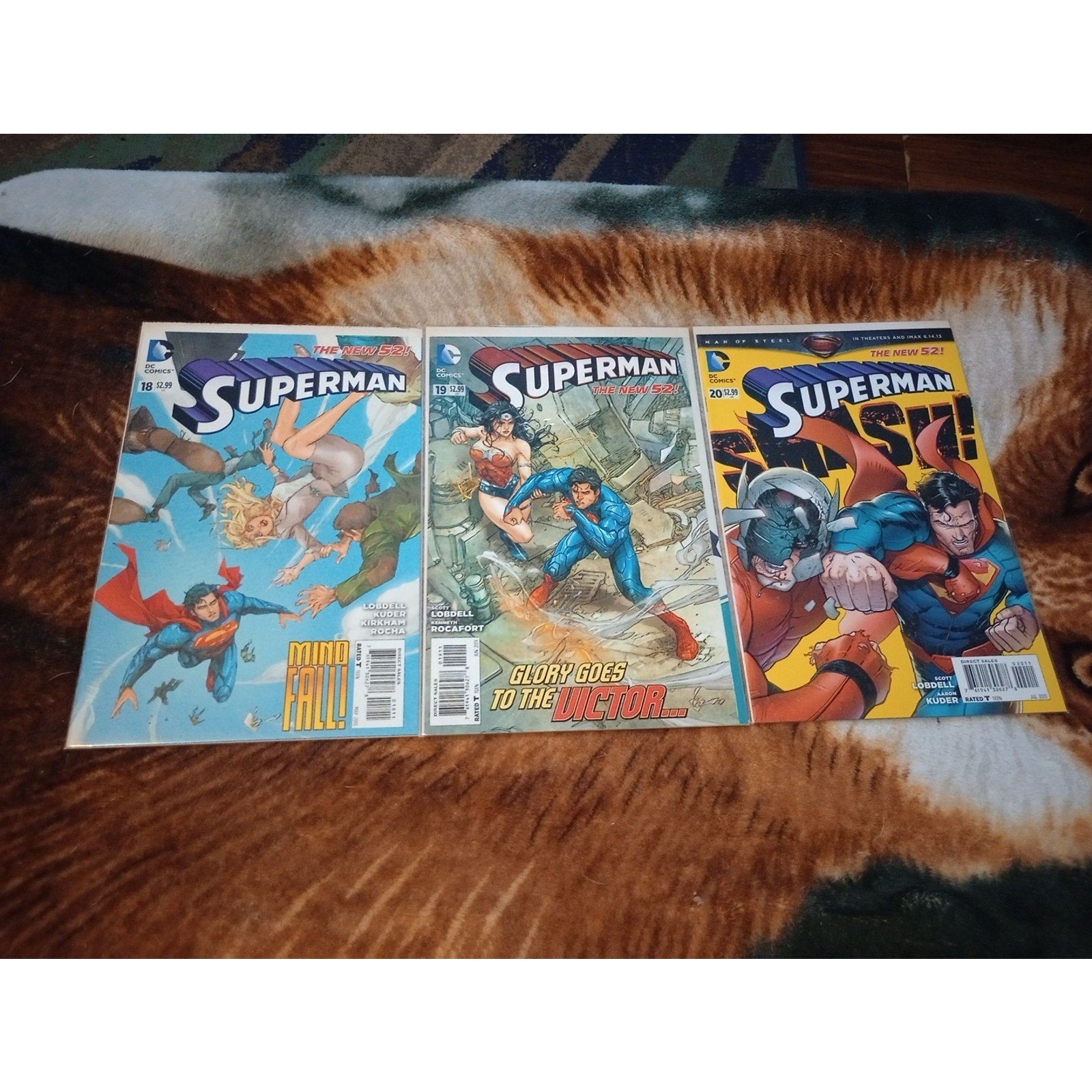 SUPERMAN New 52 #1-2, 18-23+23.1-23.4+Ann 2 DC Comics Lot Of 13 VF To NM