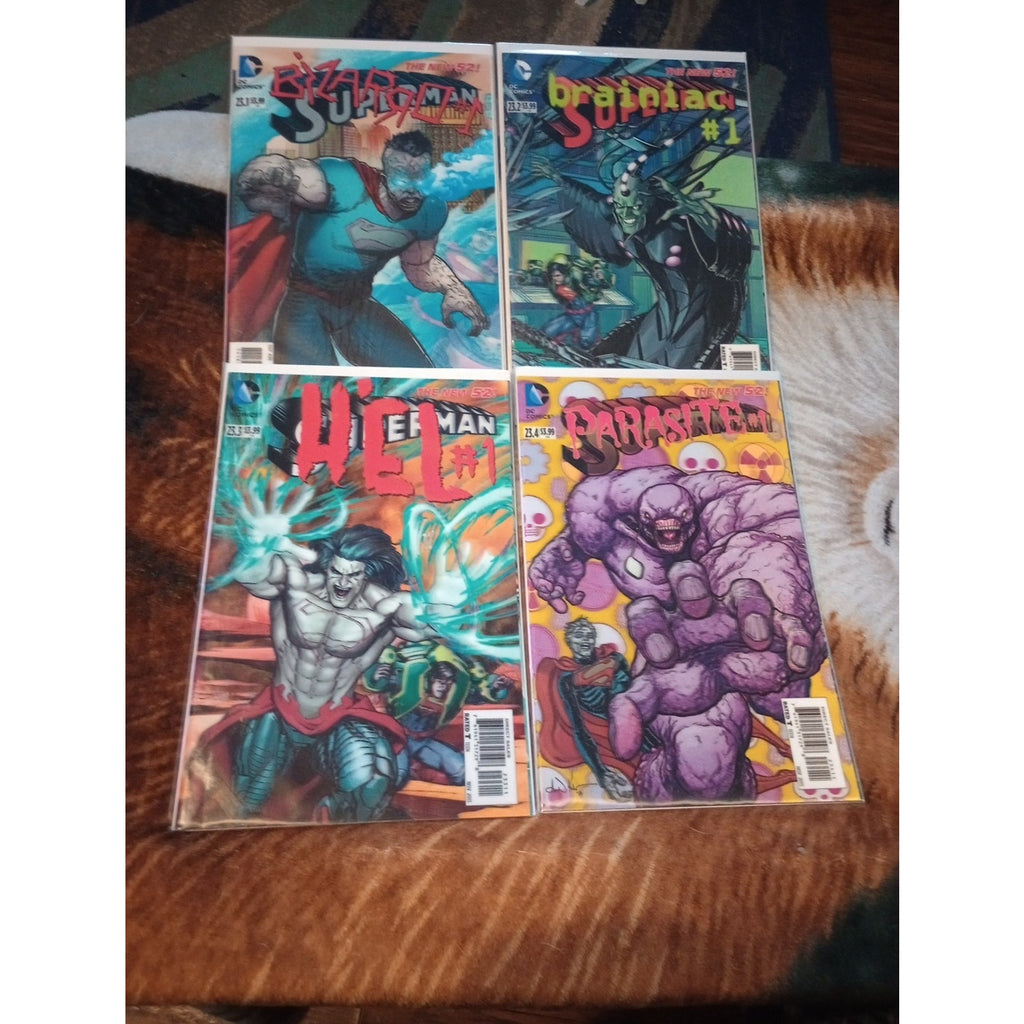 SUPERMAN New 52 #1-2, 18-23+23.1-23.4+Ann 2 DC Comics Lot Of 13 VF To NM