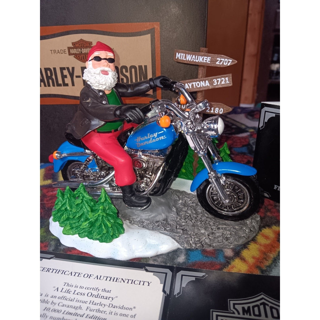 Santa on a Bike "A Life Less Ordinary" Harley Davidson *Limited Edition