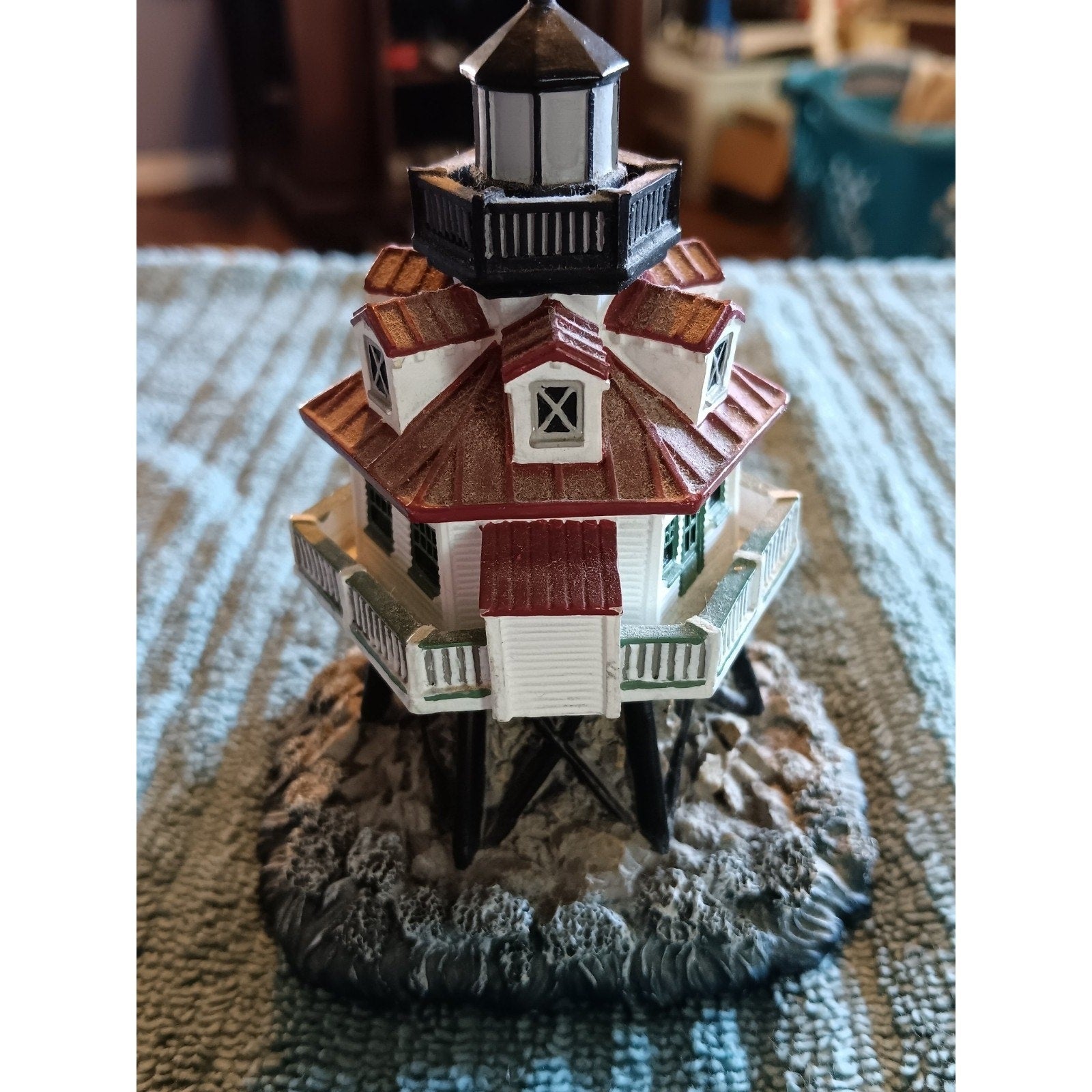 Vintage Lefton Historic American Lighthouse Thomas Point CCM 12210