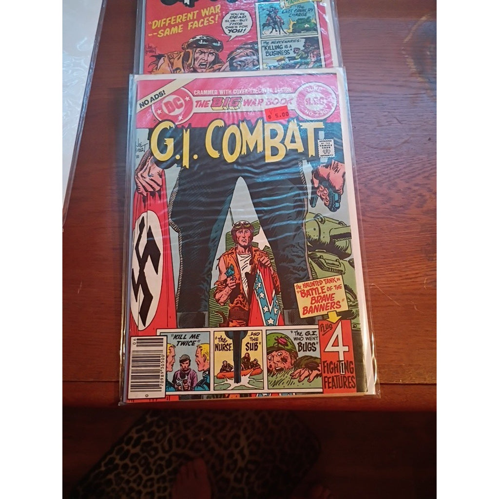 G.I. Combat Lot Of 15 #195-282 Haunted Tank 1976 DC Comics Low To Mid Grade