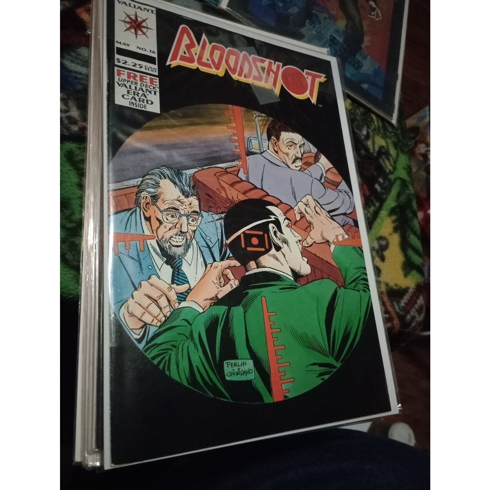 Bloodshot Comic Lot Of 9 From Valiant Comics Random Issues All NM