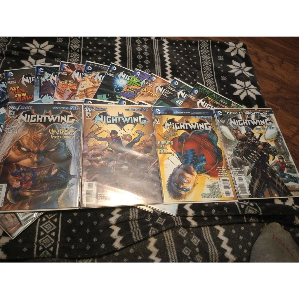 The New 52 Nightwing Lot Of 27 #0-25 Plus Annual #1 2012-2013 VF/NM DC Comics