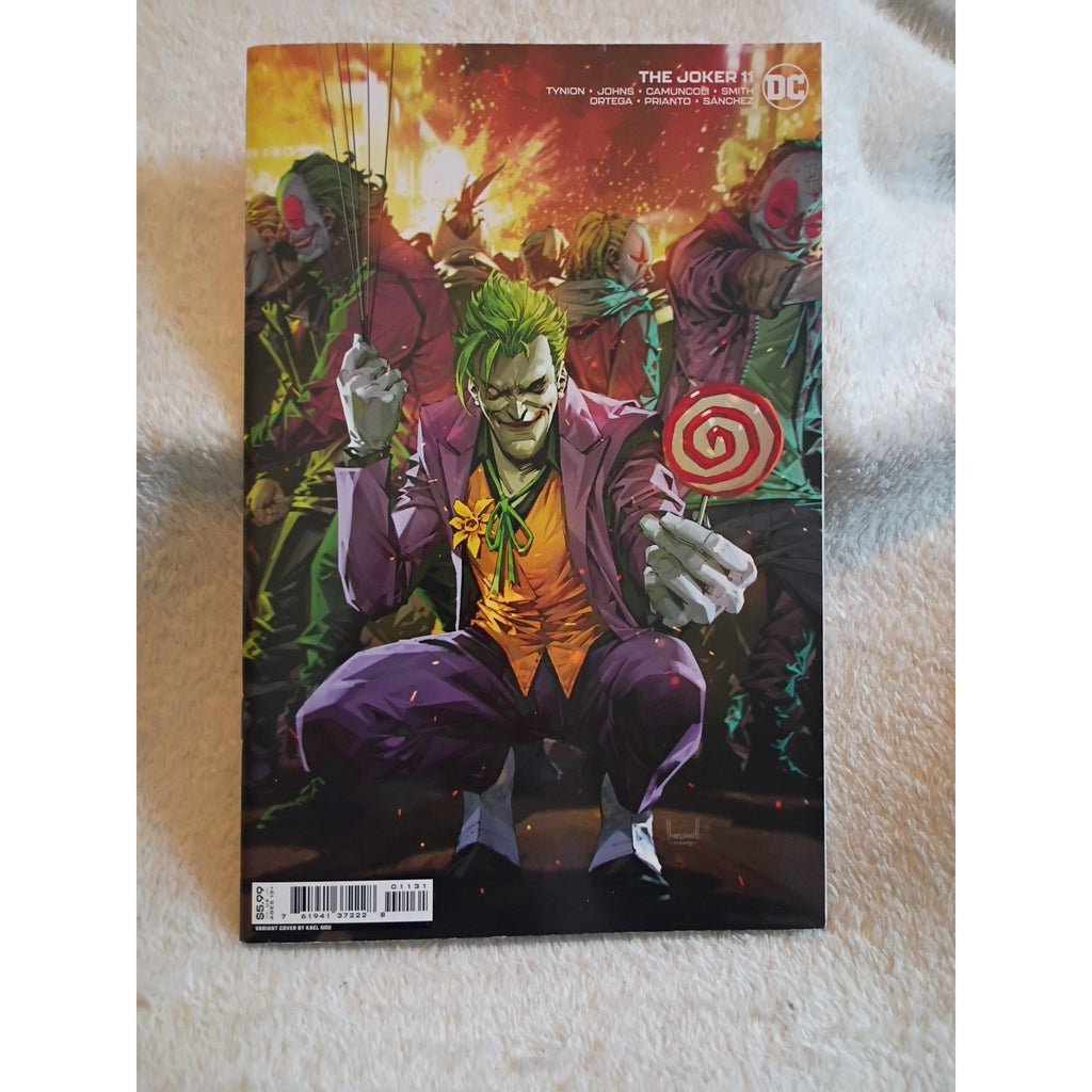 The Joker #10 And 11 Variant Covers (DC Comics) High Grade NM Condition