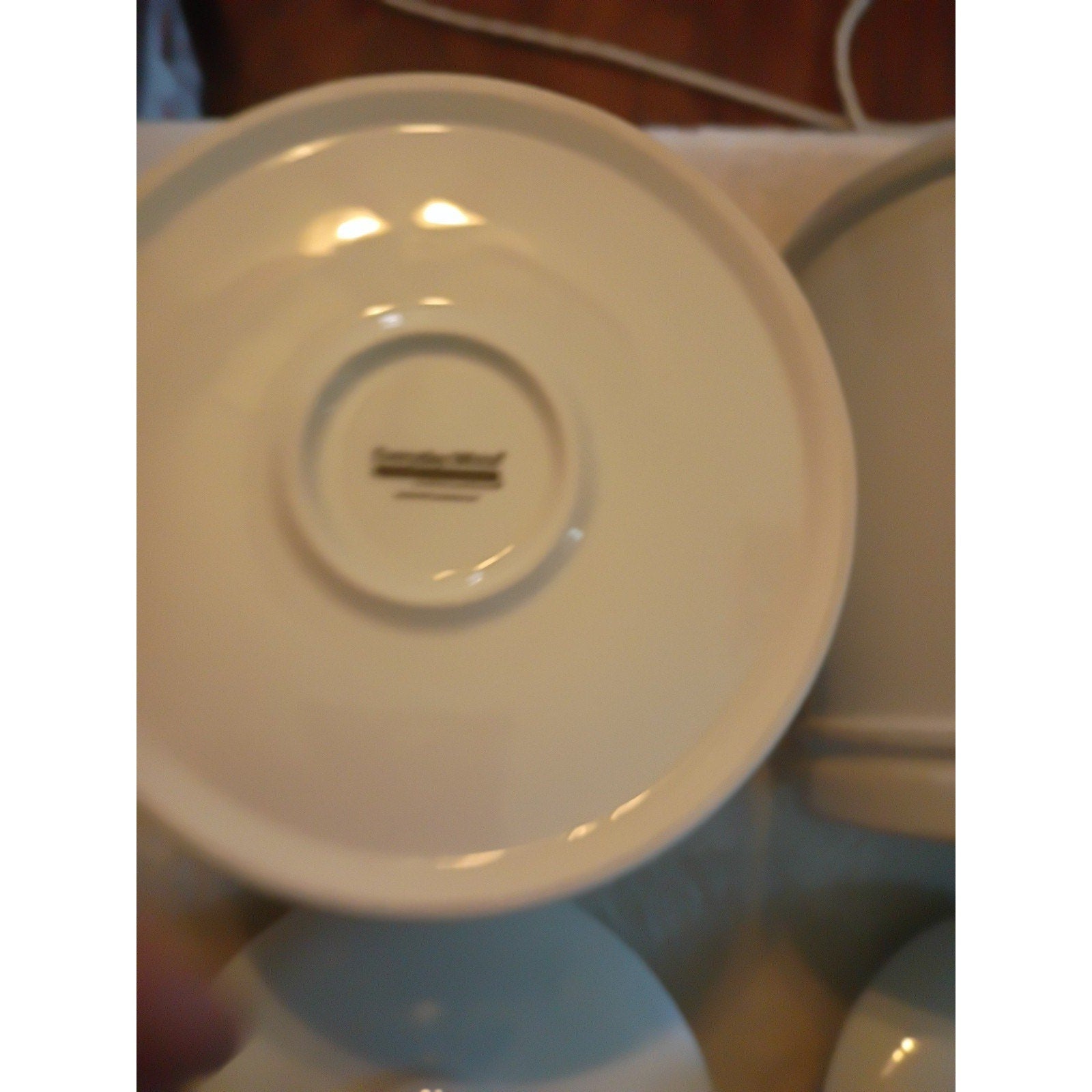 Fitz And Lloyd Milk White Canister Set Of 3 No1,2,3 With Lids Complete Set