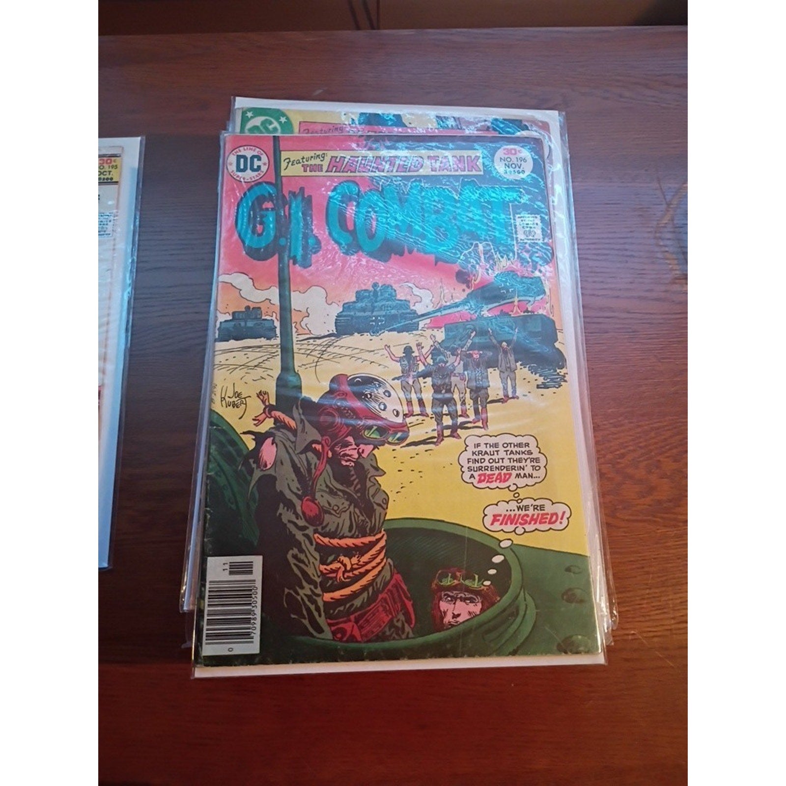 G.I. Combat Lot Of 15 #195-282 Haunted Tank 1976 DC Comics Low To Mid Grade