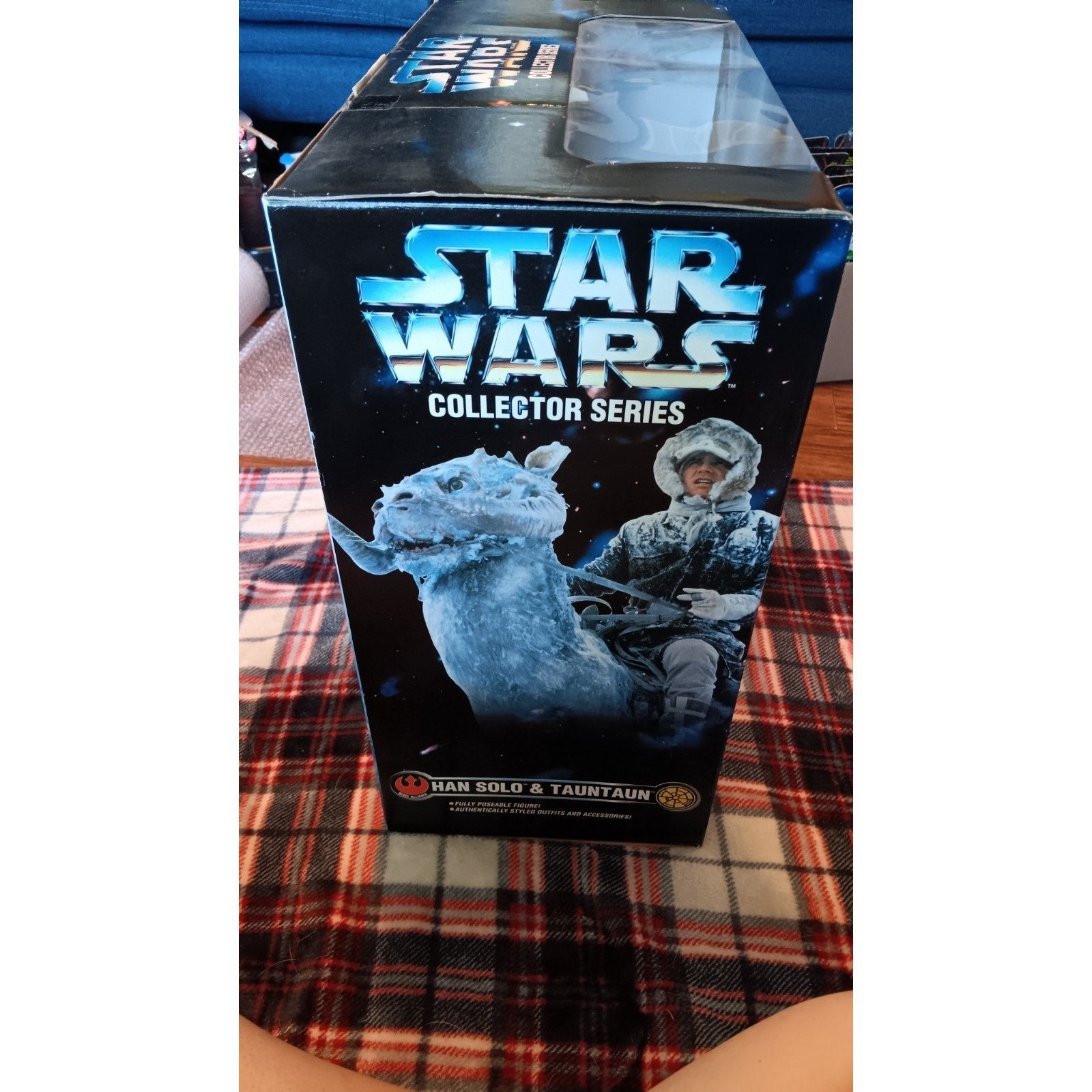 Star Wars 1997 Collectors Series 12" Han Solo Tauntaun Kenner NIB SEALED