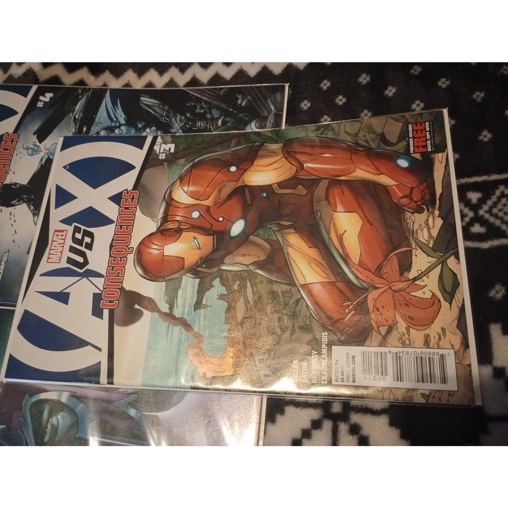 Avengers vs. X-Men Consequences #1-5 Complete Marvel Comics High Grade NM