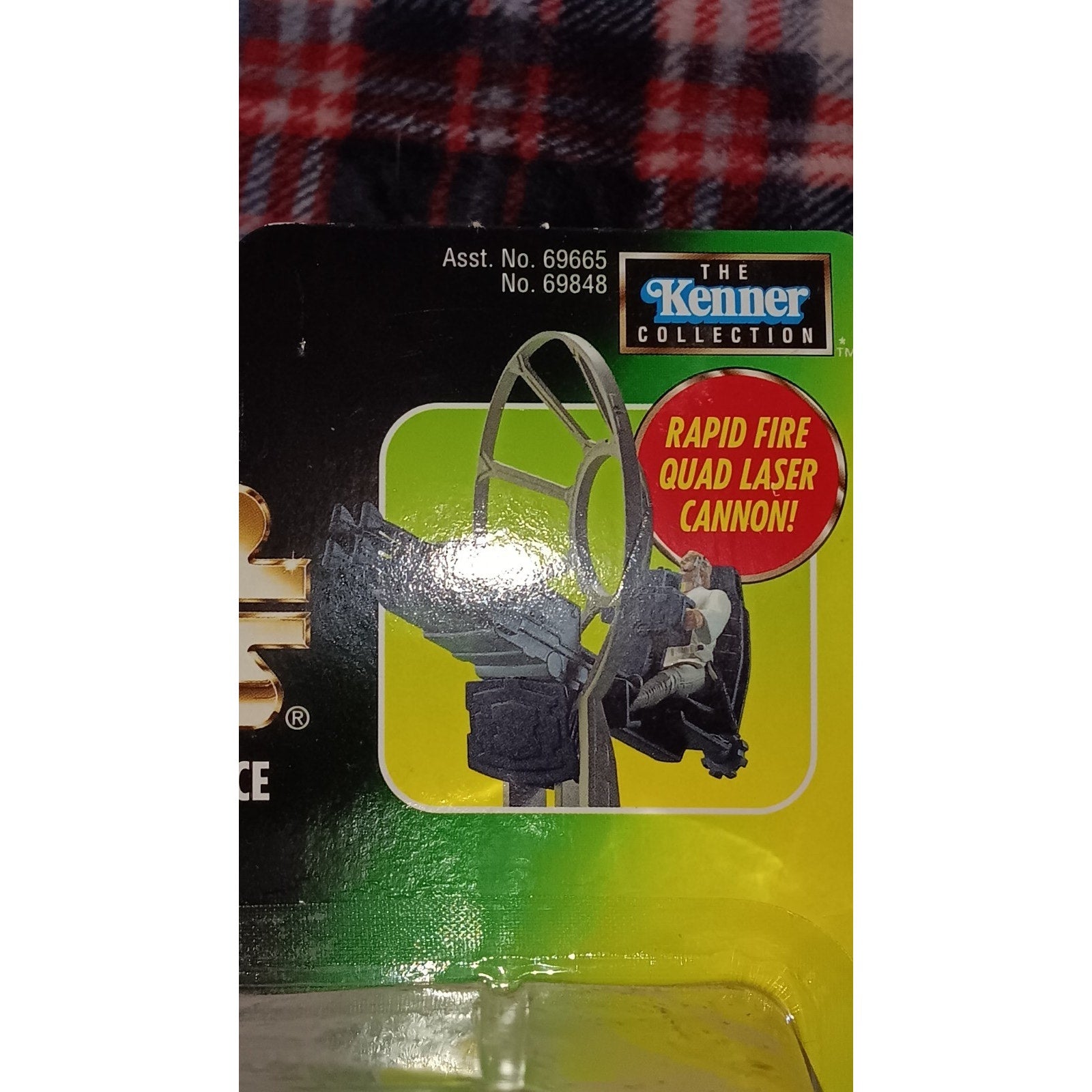 NEW 1997 Luke Skywalker Falcon Gunner Station STAR WARS Power of the Force