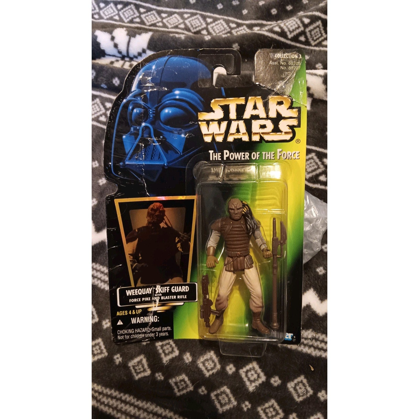 Star Wars Power of the Force Weequay Skiff Guard Kenner 1996 Still Sealed Nib