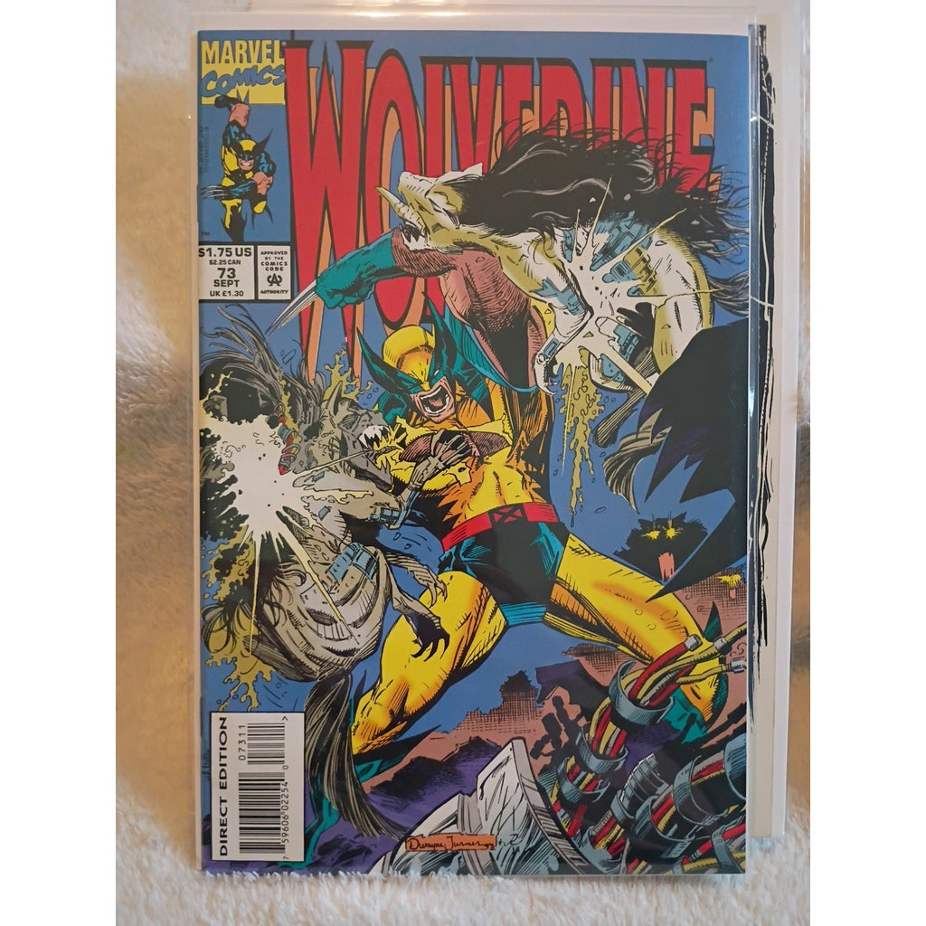 Wolverine #73, 82, 100 Key Kills Genesis Hologram Lot Of 3 Marvel NM High Grade