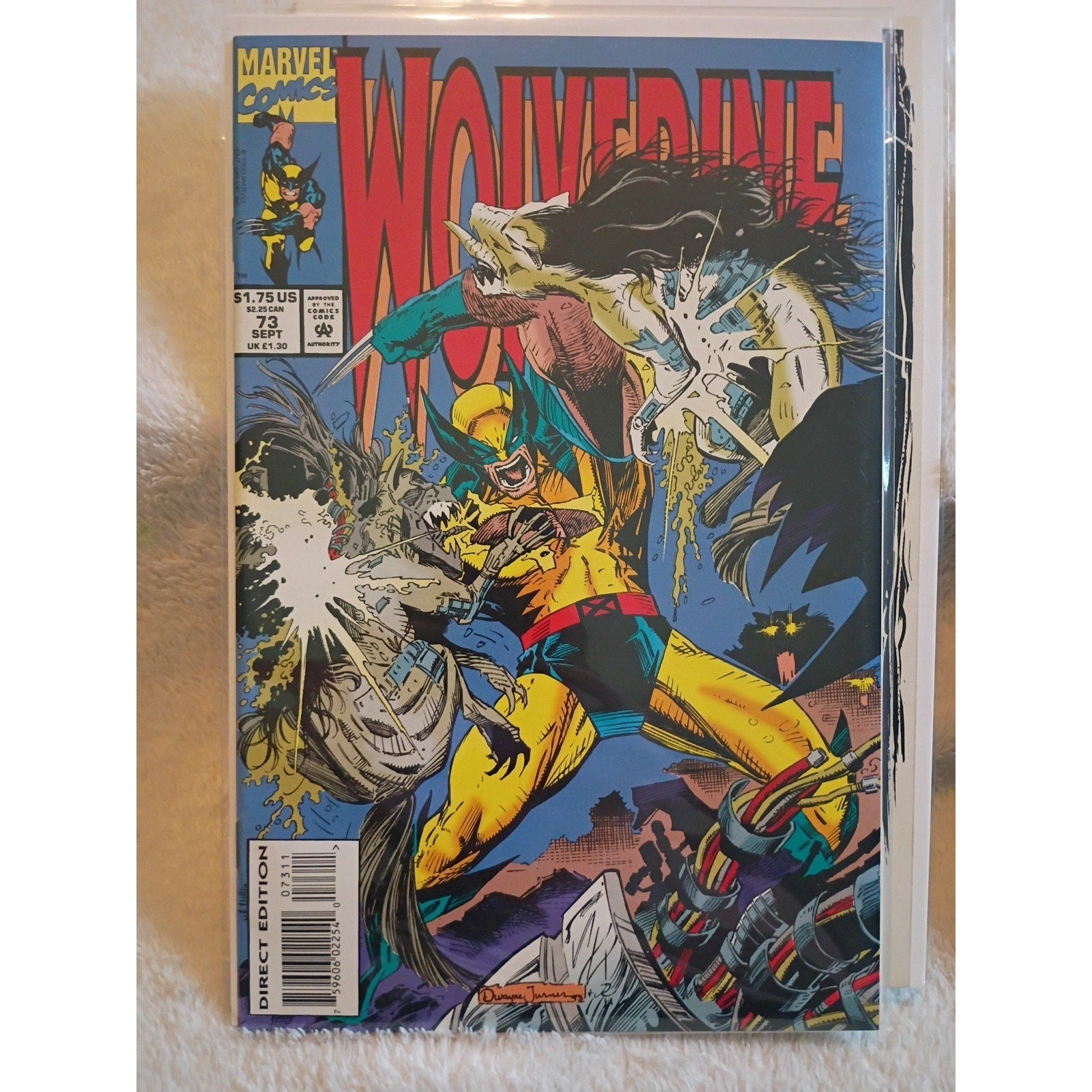 Wolverine #73, 82, 100 Key Kills Genesis Hologram Lot Of 3 Marvel NM High Grade