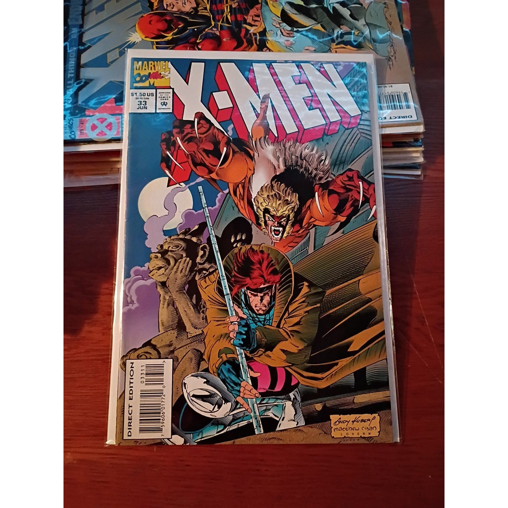 Lot of 13 X-Men comics #1-102 VF To NM Magneto Longshot Rogue Gambit Wolverine