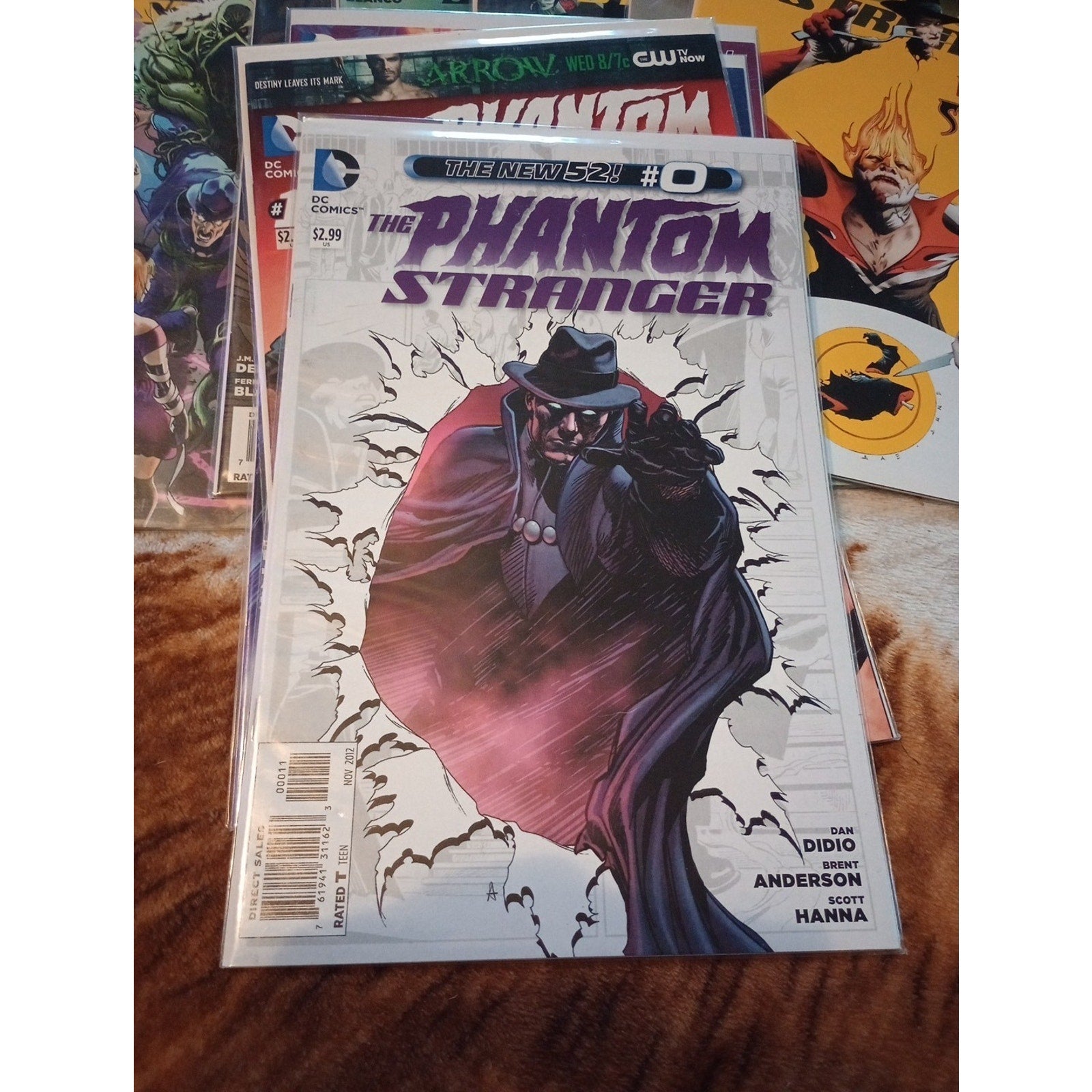 The Phantom Stranger New 52 #0-3, 9-15 DC Comics VF To NM Lot Of 11