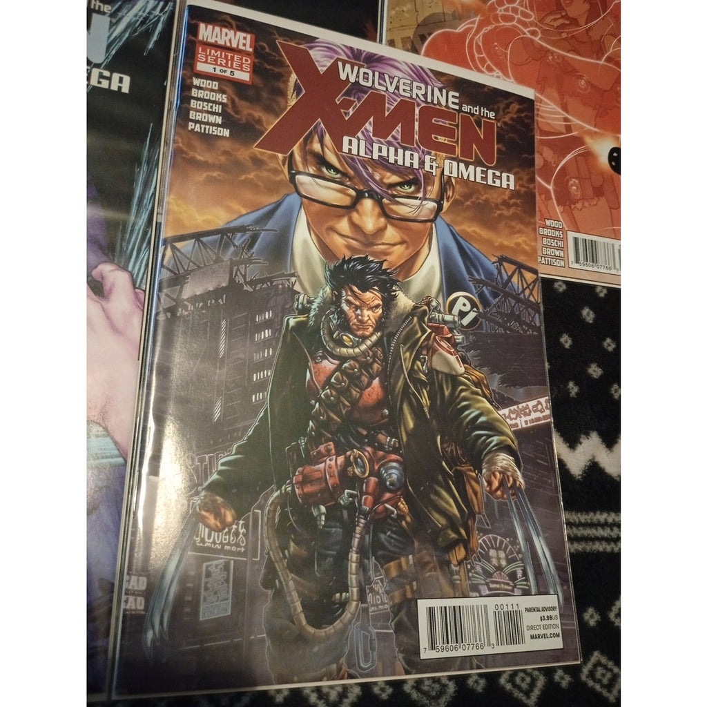 Wolverine And The X-men Alpha & Omega #1-5 Complete Series Marvel Comics NM