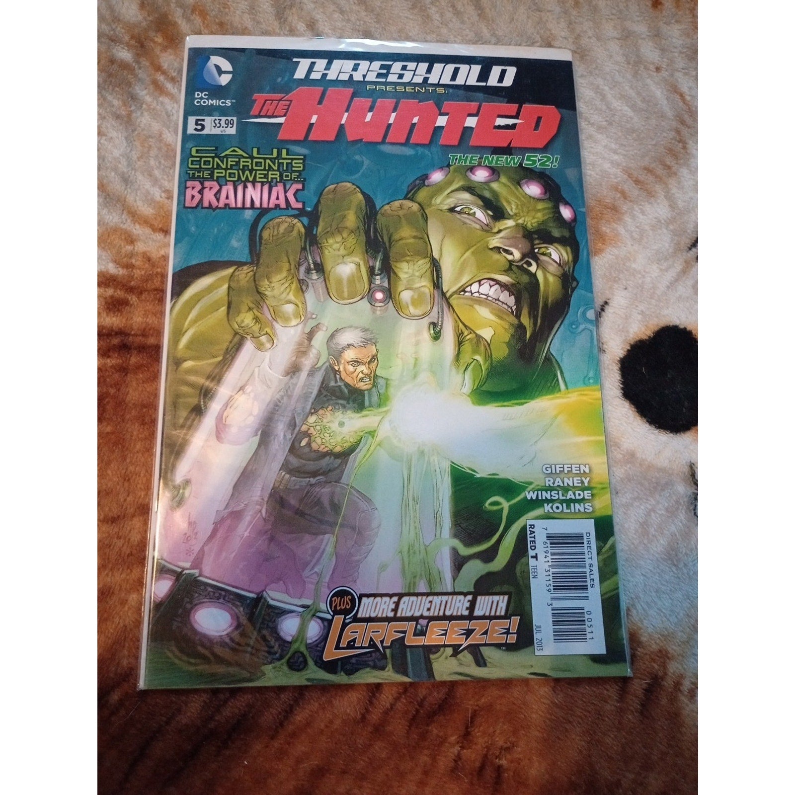 DC Comics Threshold The Hunted #1-5 With Green Lantern & Larfleeze 2013 VF To NM