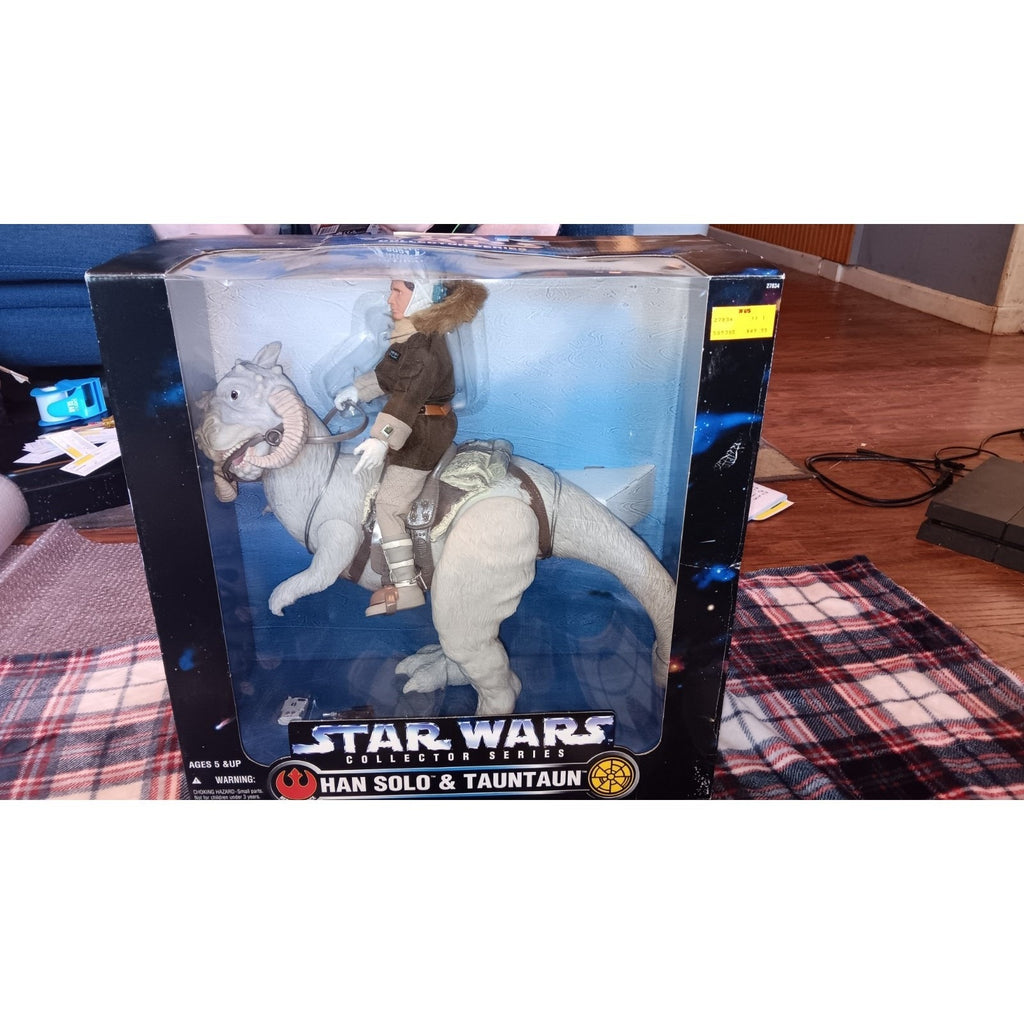 Star Wars 1997 Collectors Series 12" Han Solo Tauntaun Kenner NIB SEALED
