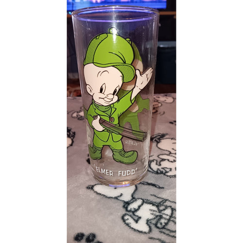 1973 Looney Tunes Elmer Fudd Warner Bros Pepsi Collector Series Glass~L@@K!!!!