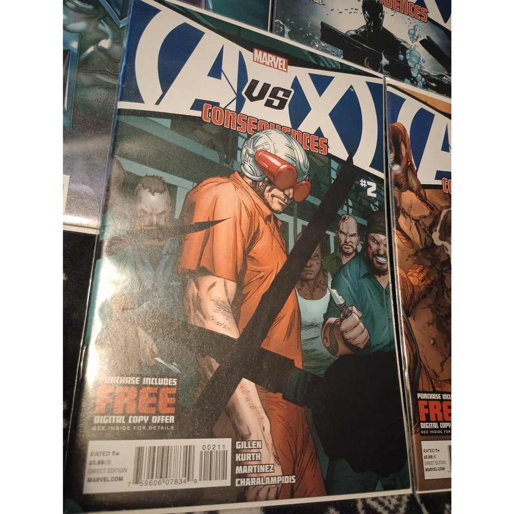 Avengers vs. X-Men Consequences #1-5 Complete Marvel Comics High Grade NM
