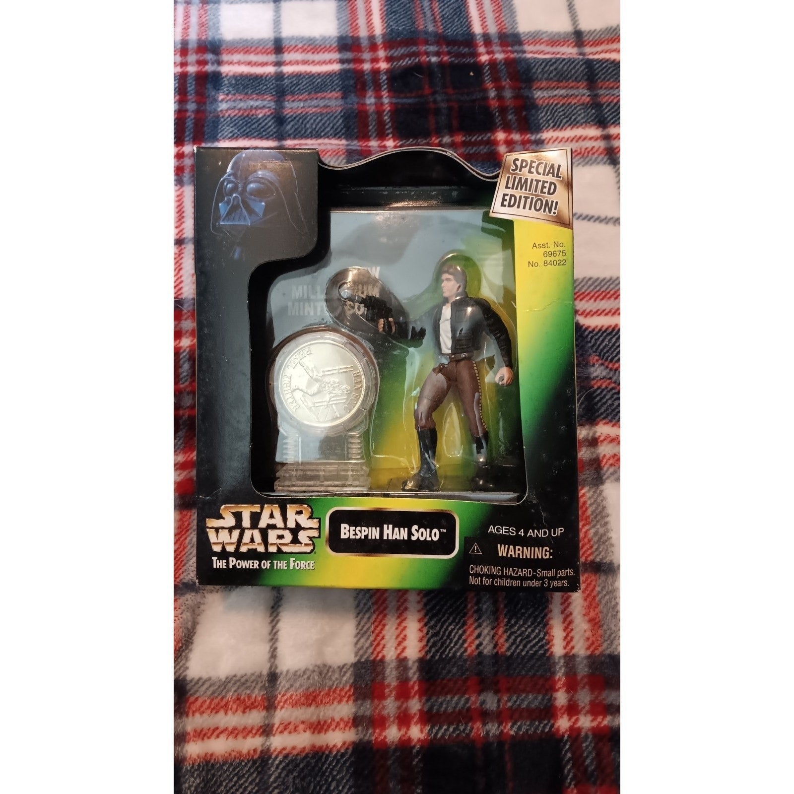 Star Wars: 1997 The Power of the Force: Bespin Han Solo Coin Collection NIP