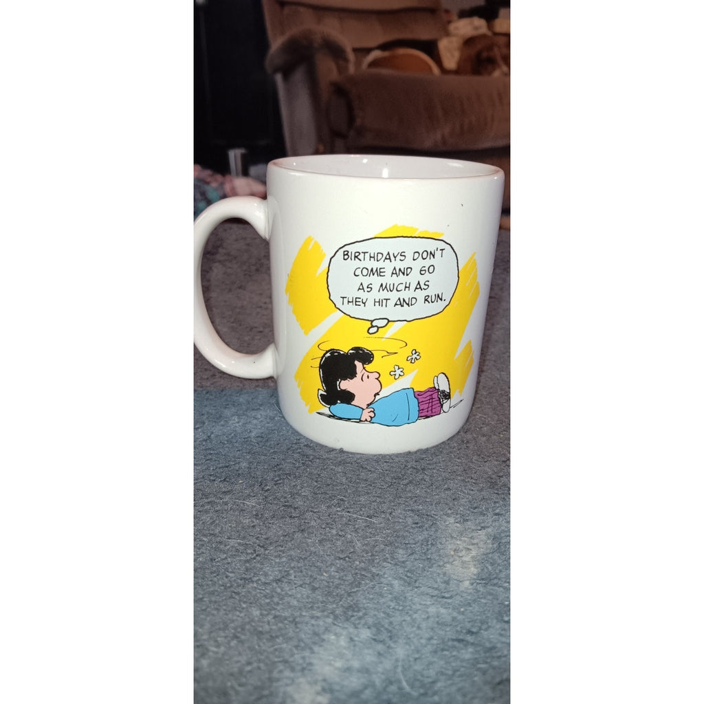 Willits Designs Peanuts Lucy Birthday Mug by Charles Schultz Charlie Brown