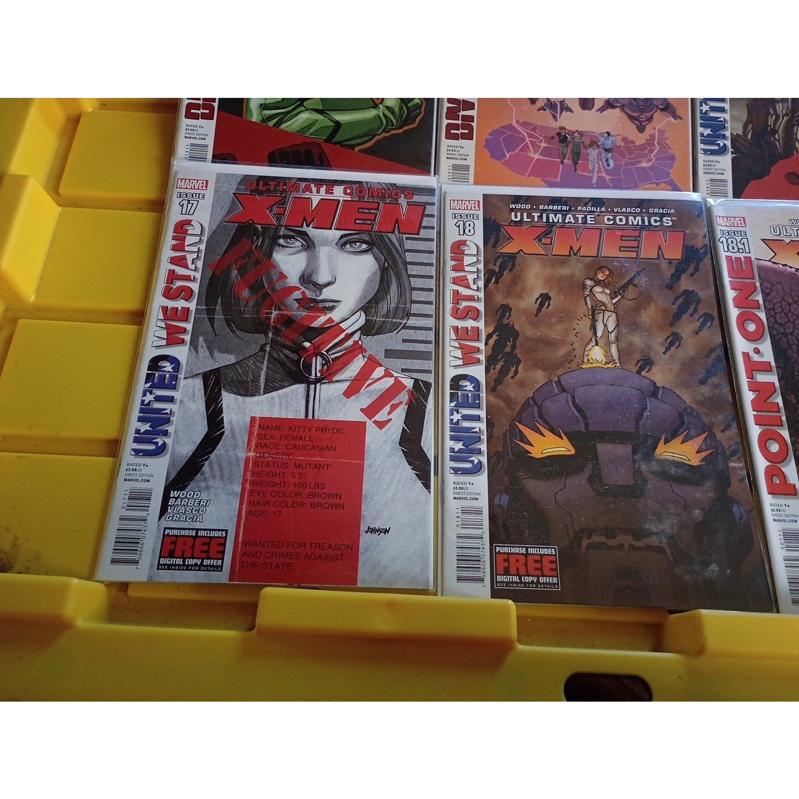 Ultimate X-Men #1-10, 14-25 Comic Lot Of 23 VF To NM 2011
