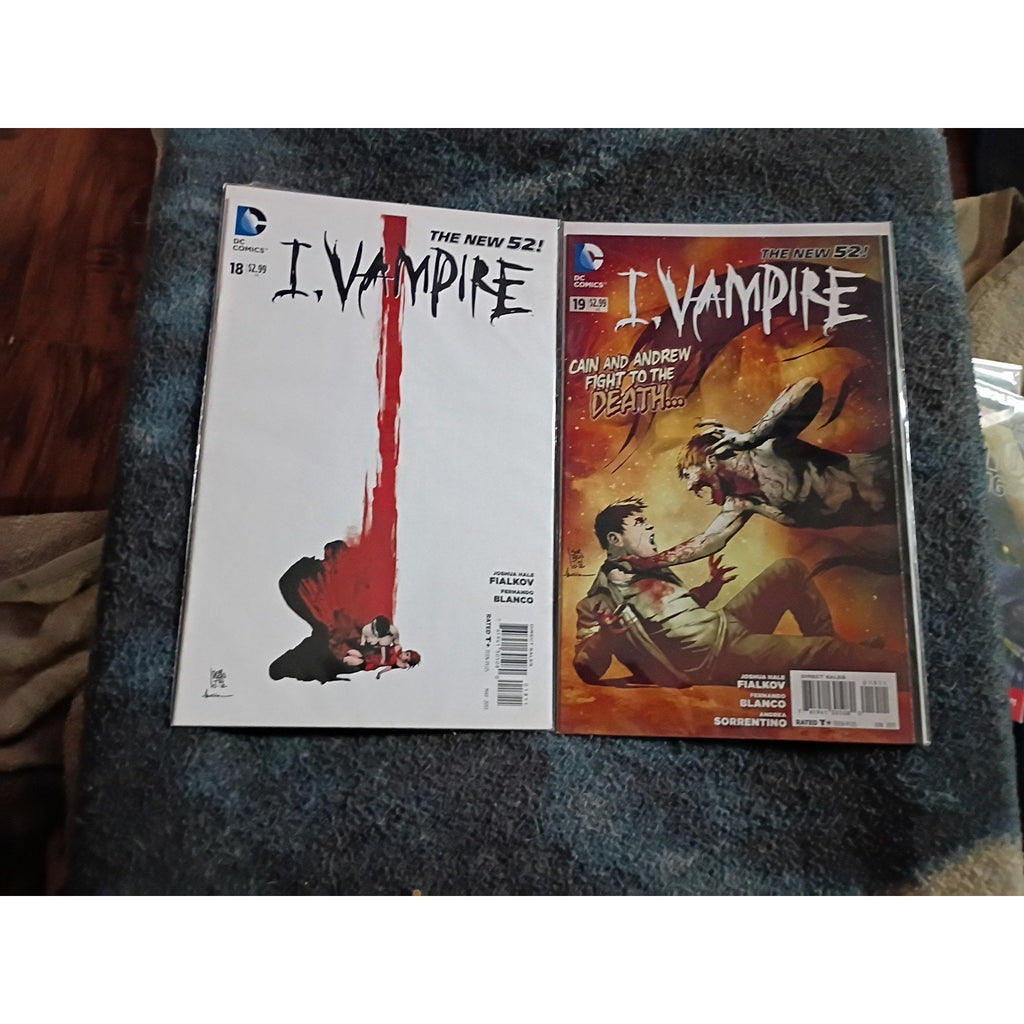 DC Comics I, Vampire Vol. 1 (2011) #0-19 Complete Series Lot Of 20 VF To NM