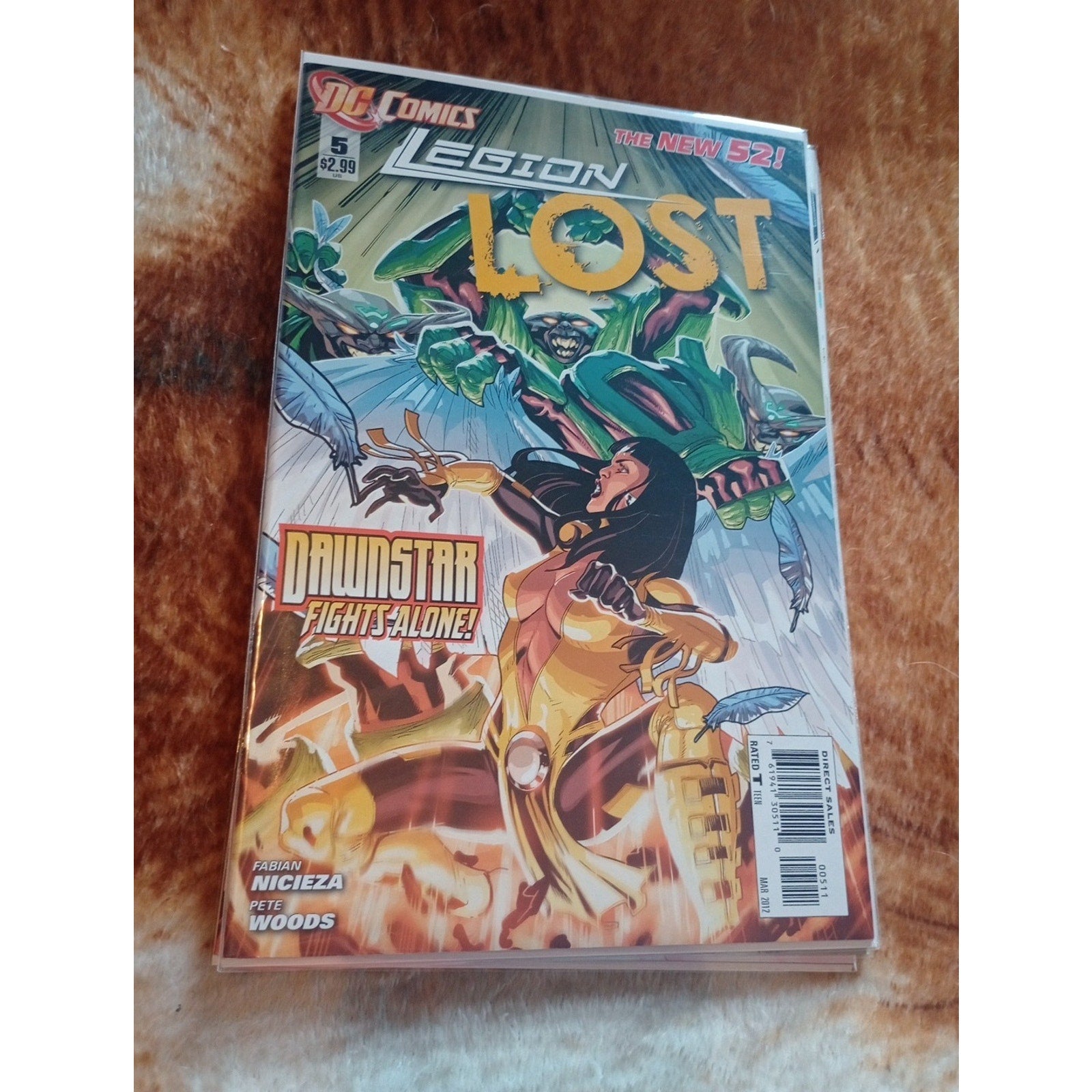 Legion Lost 2 3 4 5 DC Comics New 52 Lot Of 4 VF To NM Condition