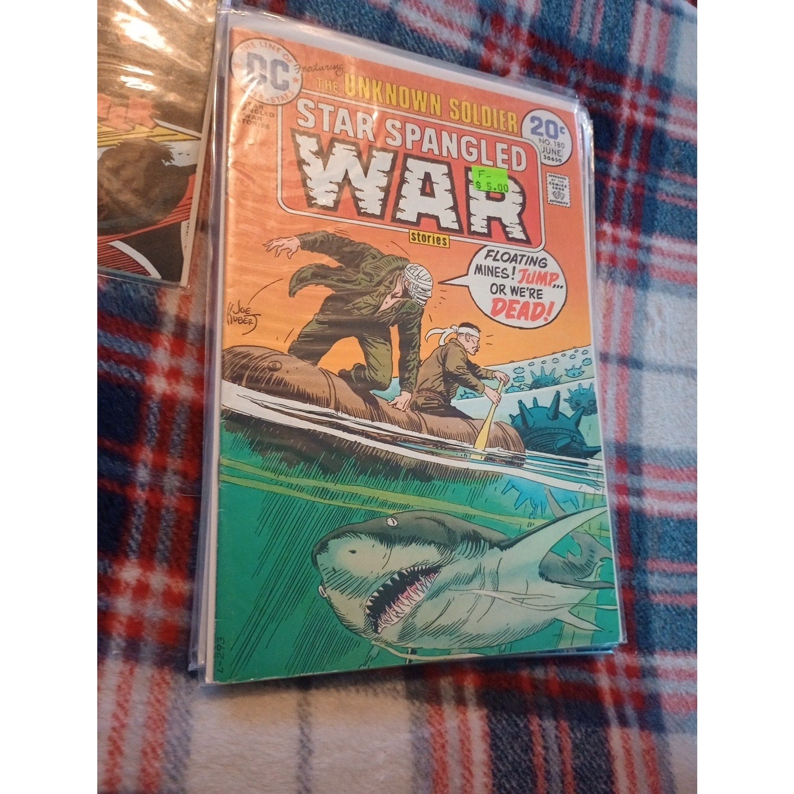 1973 DC Comics Star Spangled War Stories Unknown Soldier#176-181 VG/FN+ Run Of 6