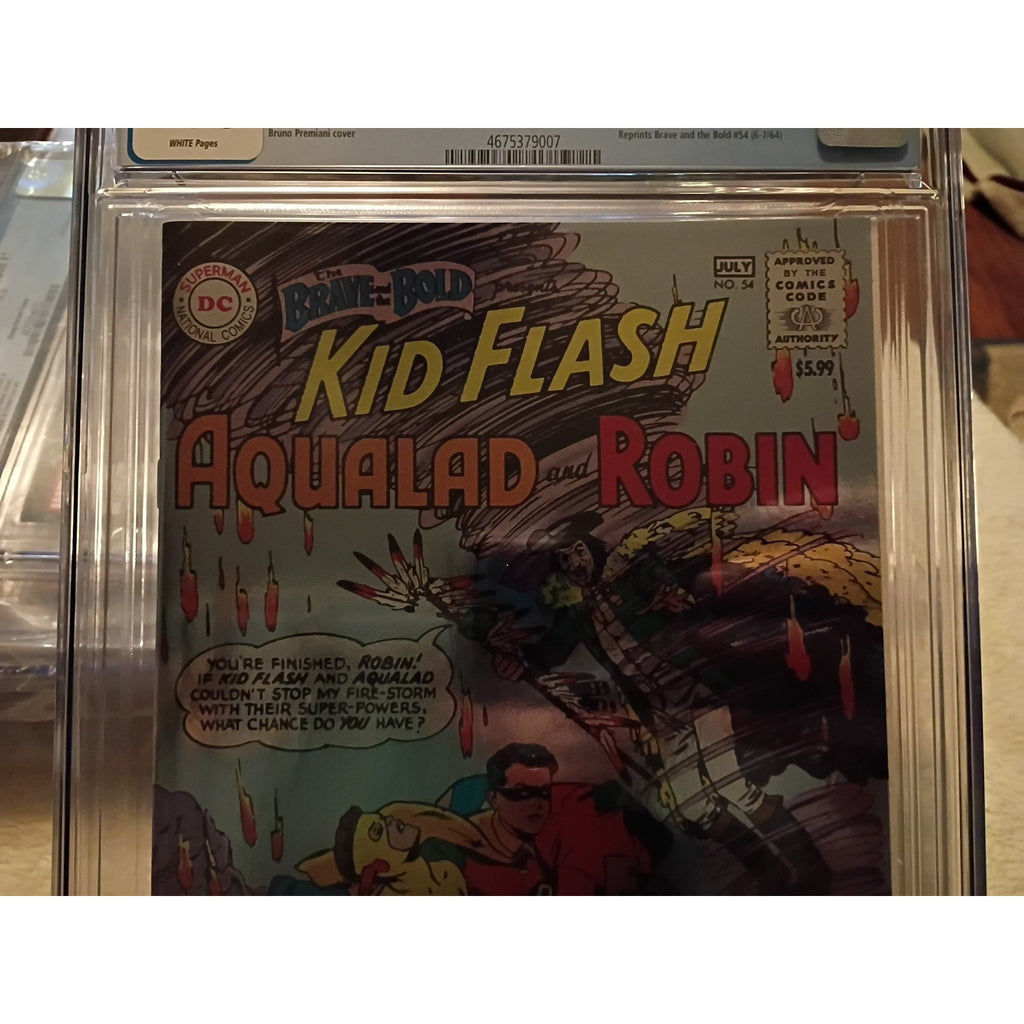 Brave and the Bold #54 FASCIMILE 1960 DC Comics CGC 9.8 1st app Teen Titans DC