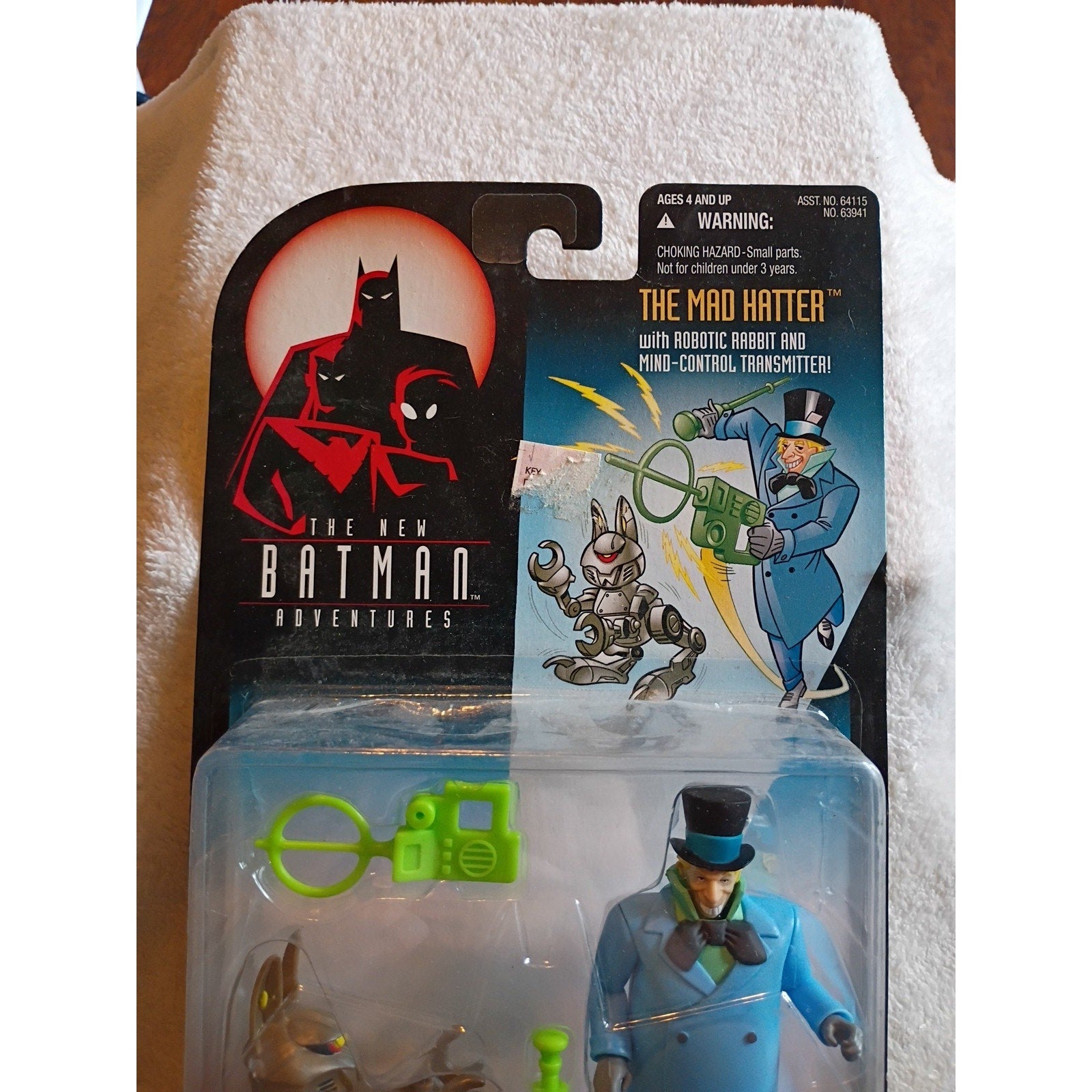 Kenner Mad Hatter New Batman Adventures Animated Series Action Figure DC Sealed